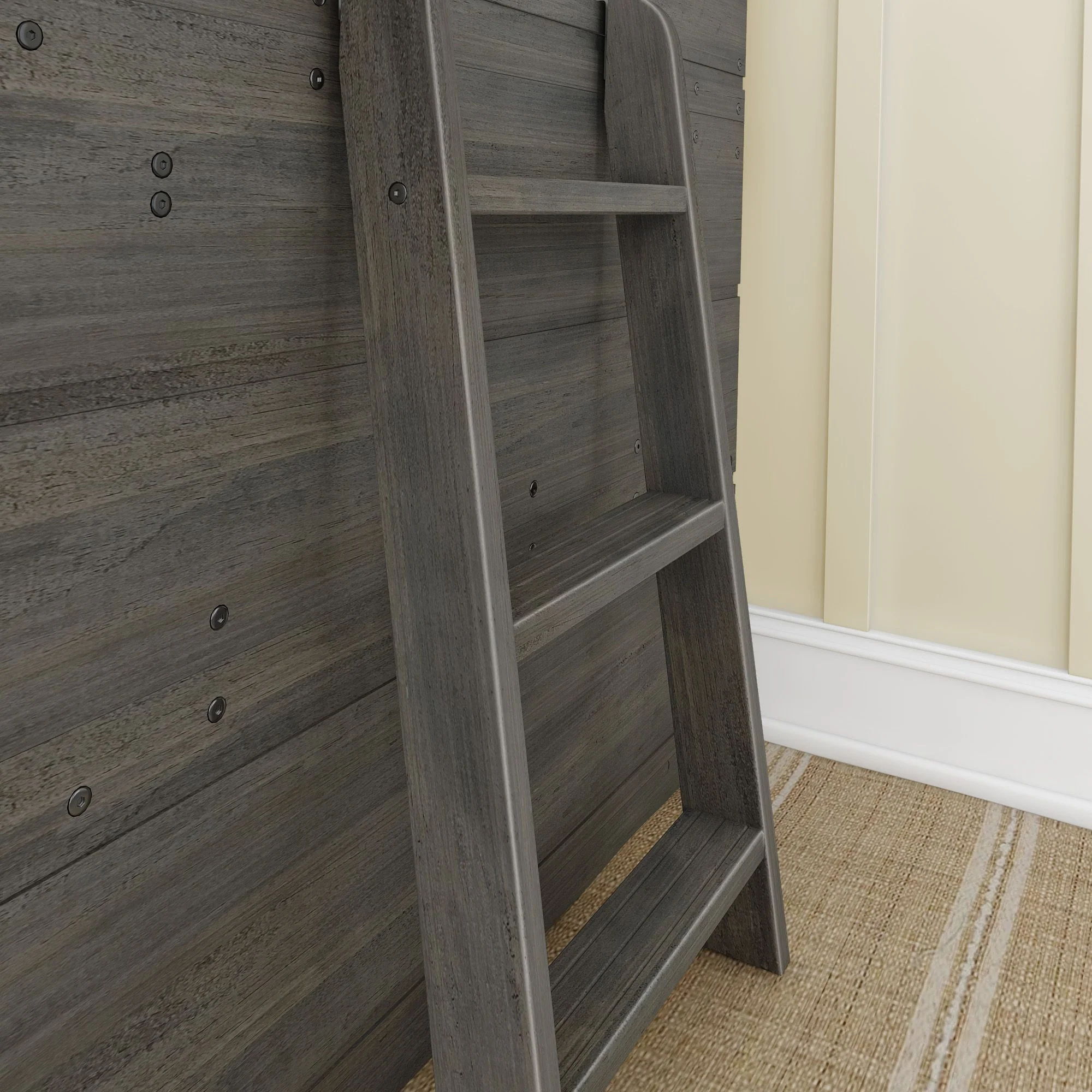 Modern Farmhouse Play & Display Twin Low Loft - Image 23