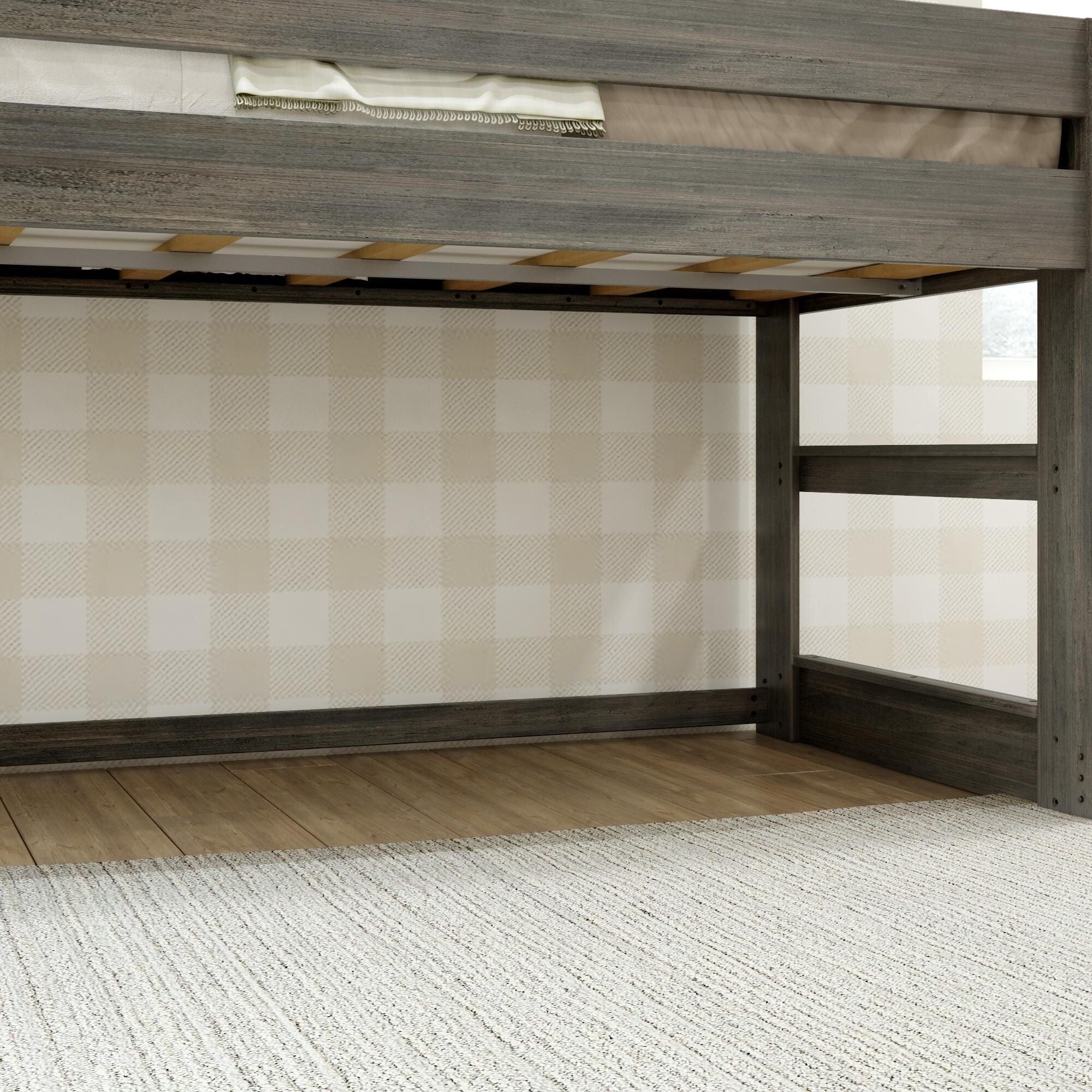 Modern Farmhouse Twin Low Loft Bed - Image 12