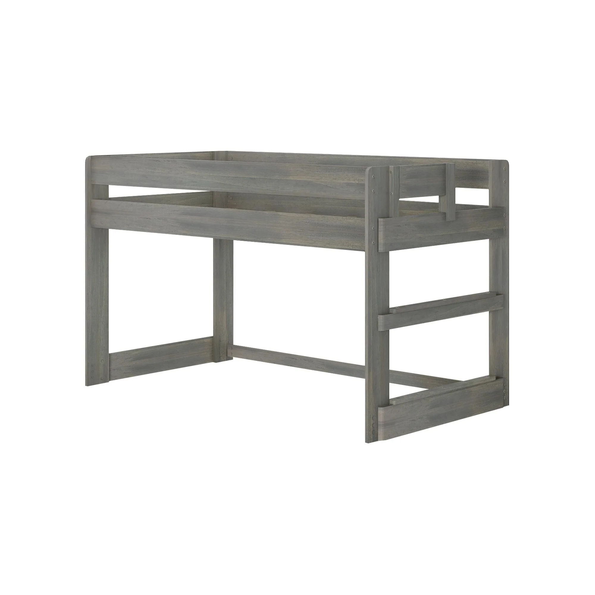 Modern Farmhouse Twin Low Loft Bed - Image 9