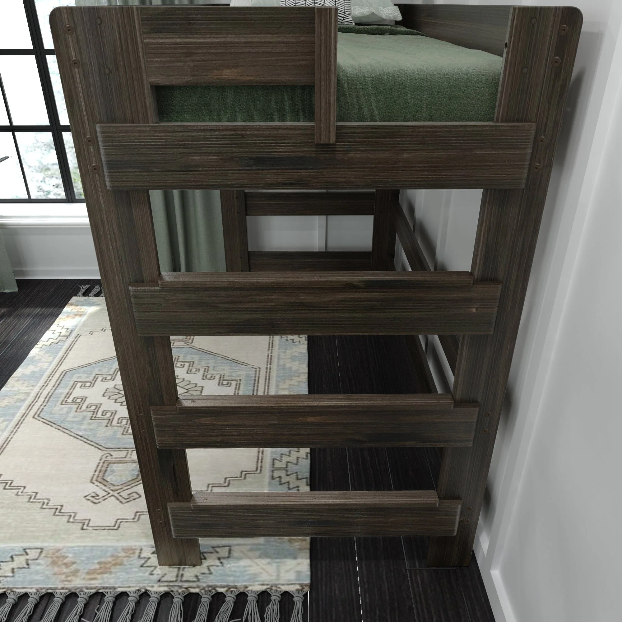 Modern Farmhouse Twin Loft Bed - Image 17