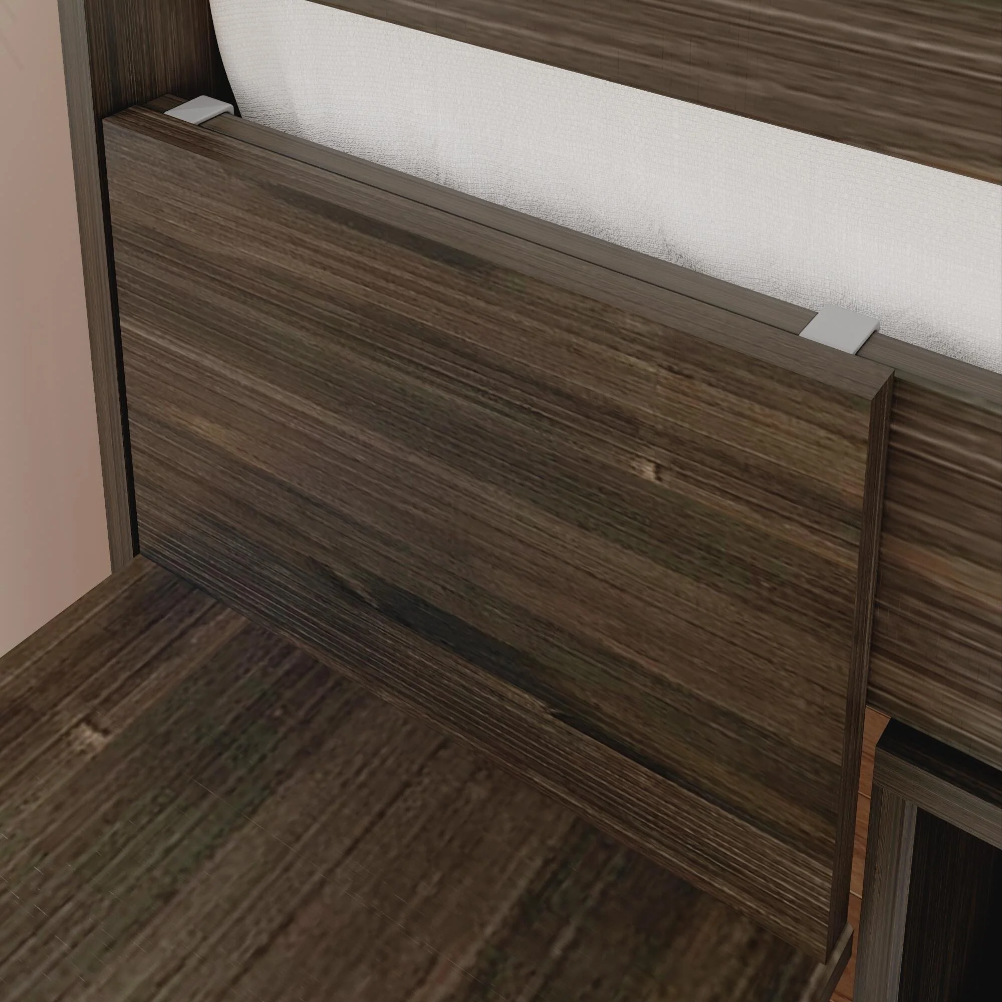Modern Farmhouse Twin Low Loft Bed With Desk & Storage - Image 13