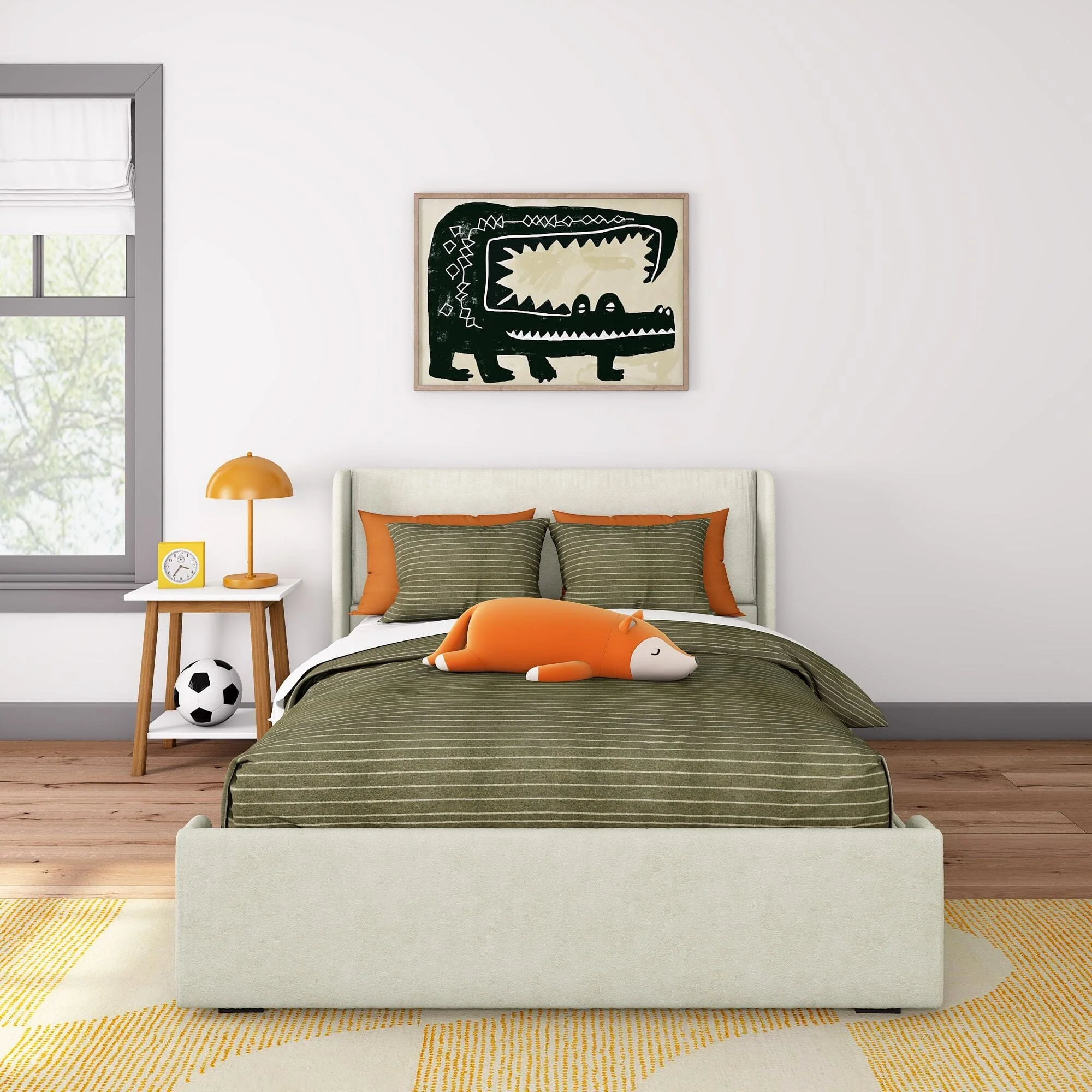 Nicholas Upholstered Full Bed - Image 10