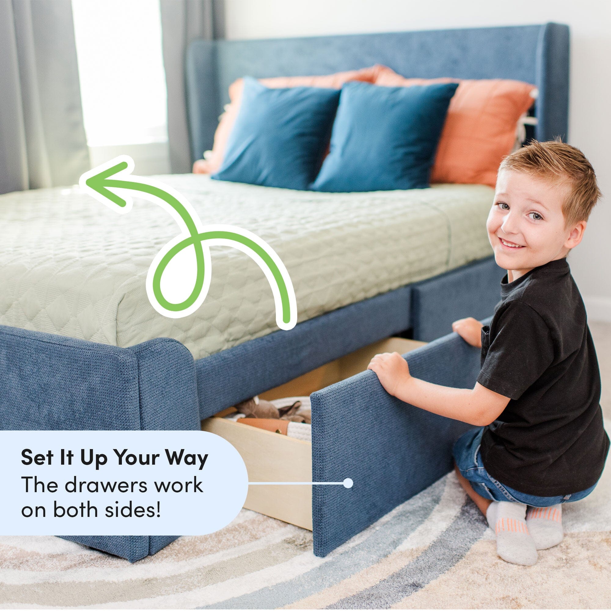 Nicholas Upholstered Full Bed - Image 57
