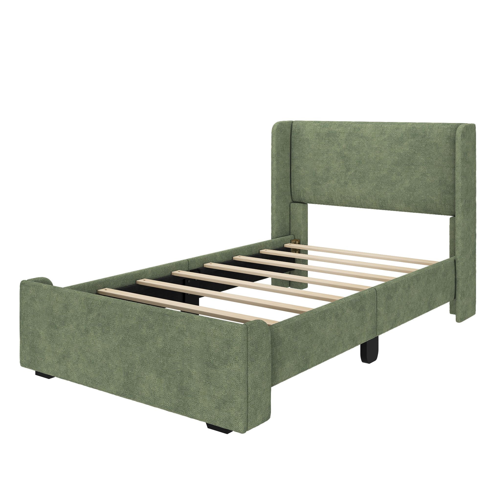 Nicholas Upholstered Twin Bed - Image 14