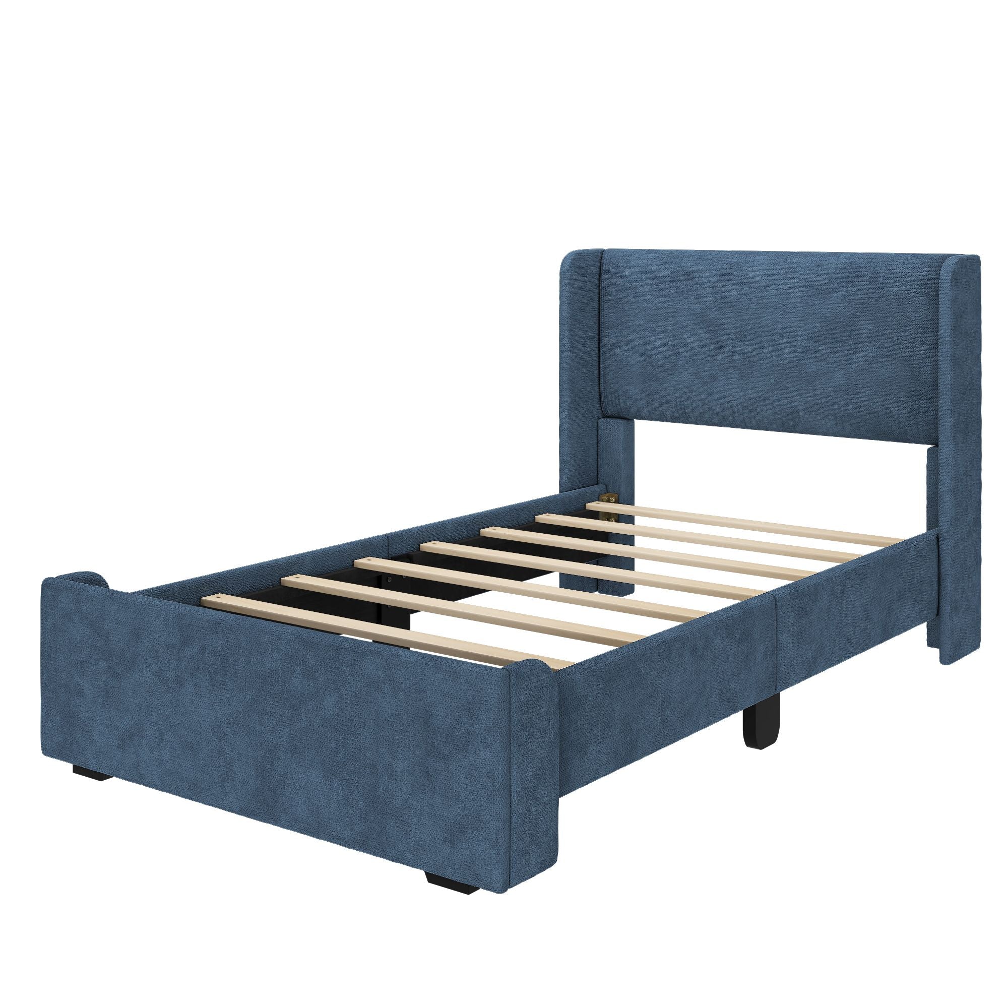 Nicholas Upholstered Twin Bed - Image 15