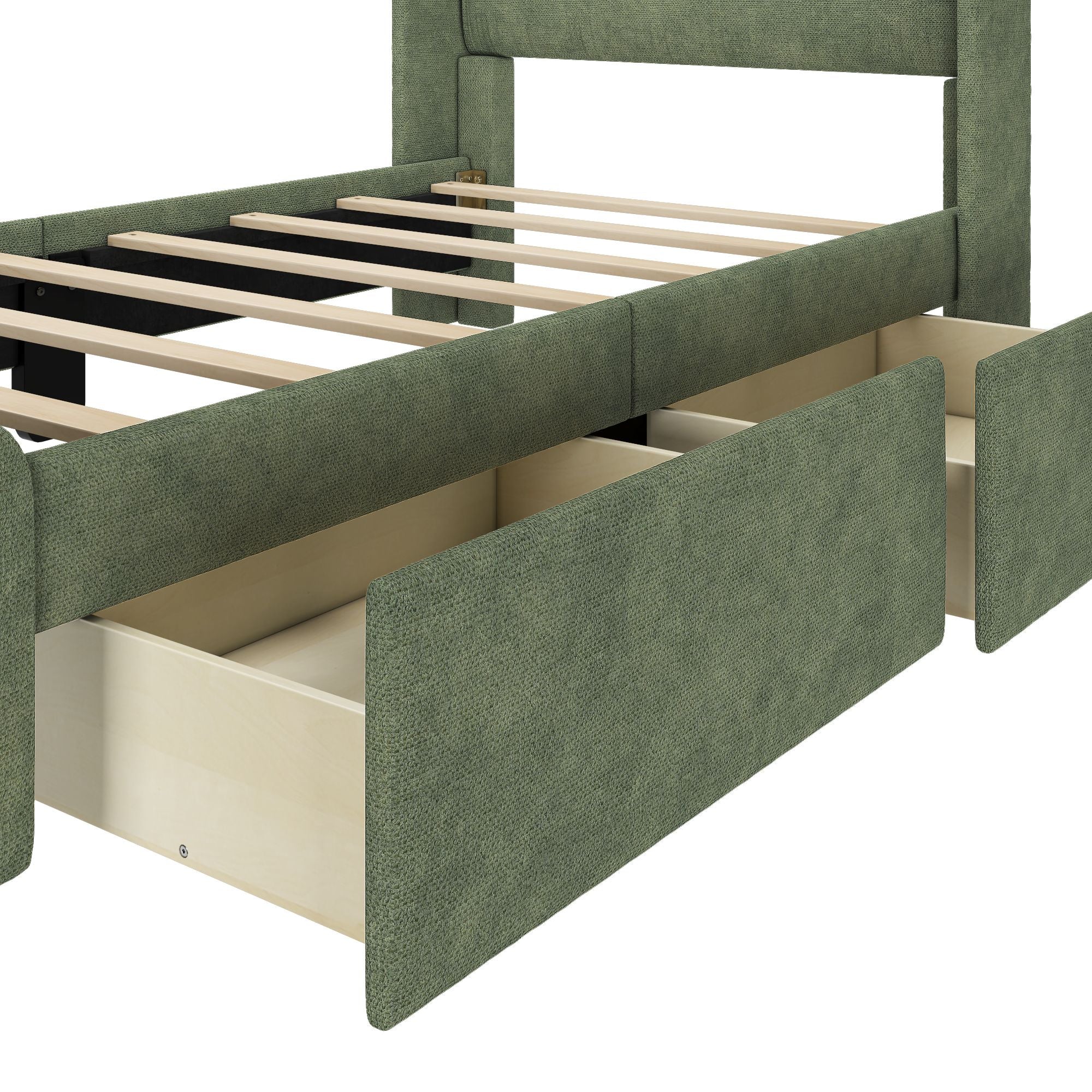 Nicholas Upholstered Twin Bed - Image 29