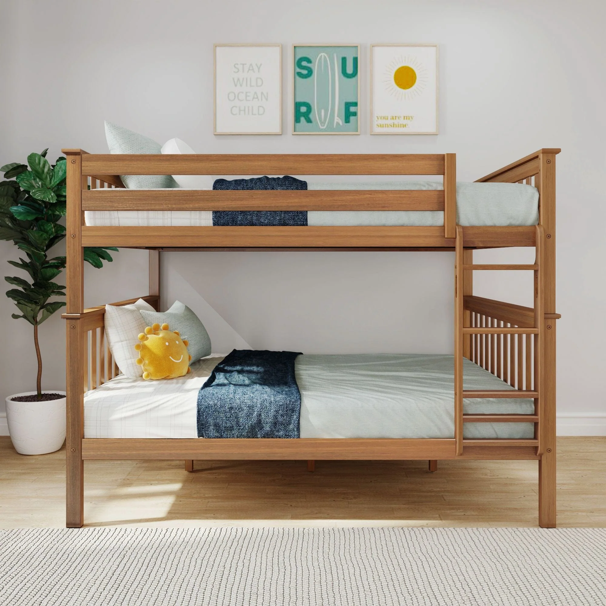 Queen Over Queen Bunk Bed - Image 4