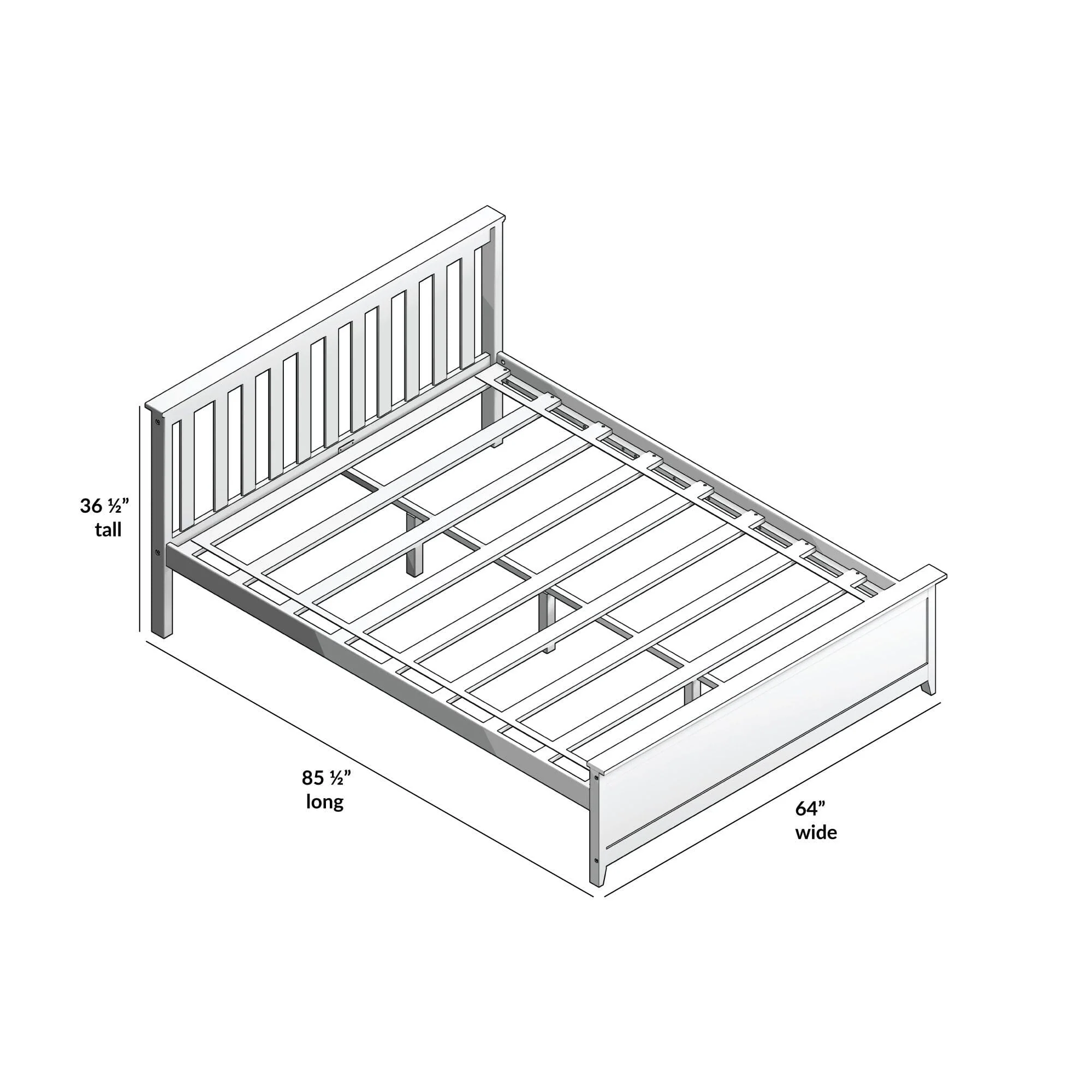 Classic Queen Bed - Image 25