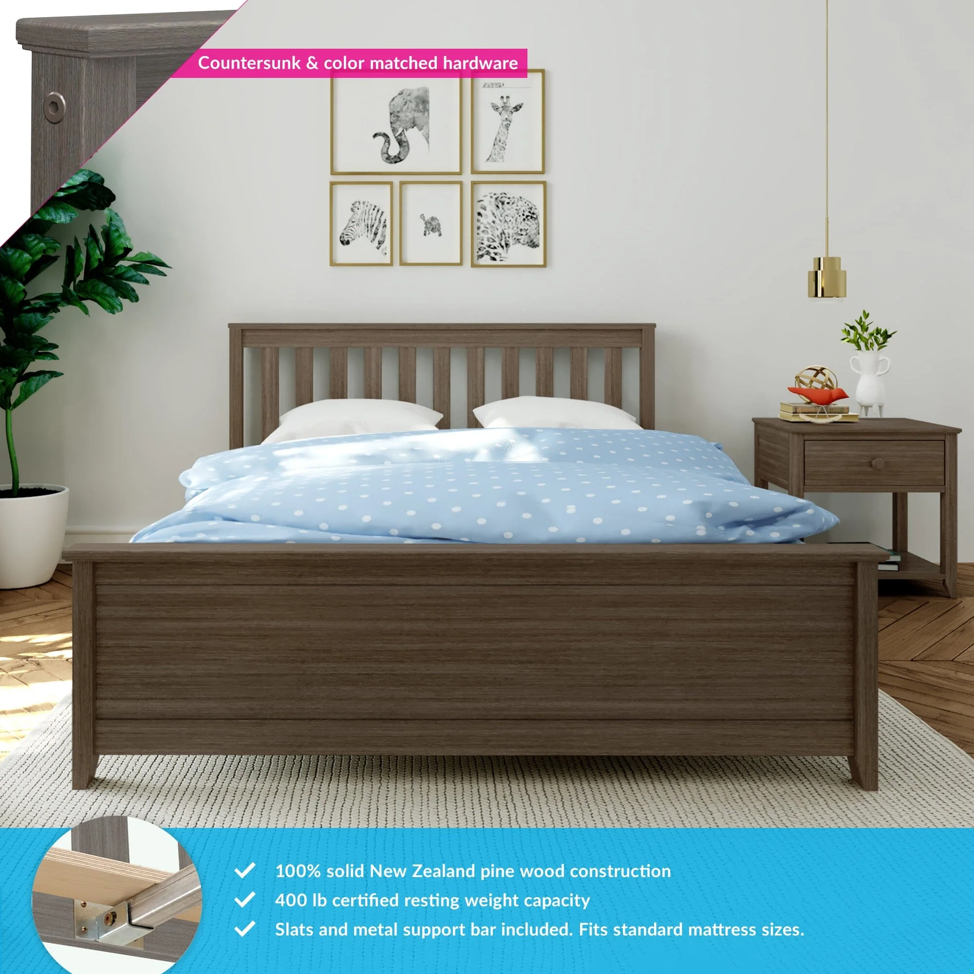 Classic Queen Bed - Image 6