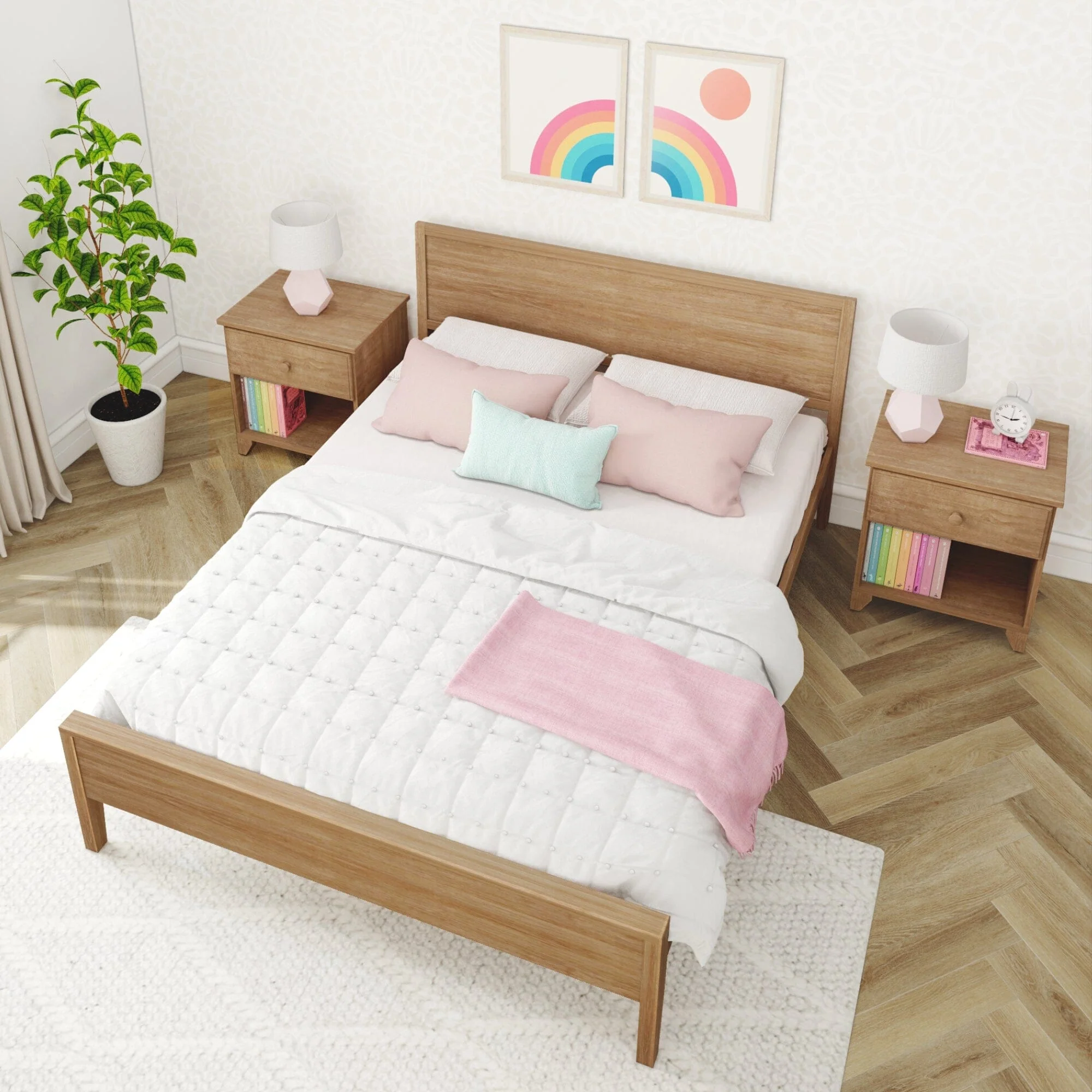 Queen Panel Bed - Image 22