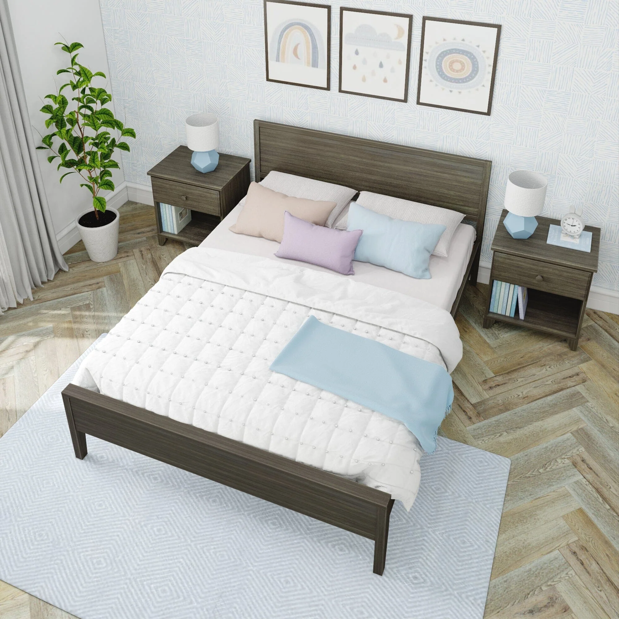 Queen Panel Bed - Image 24