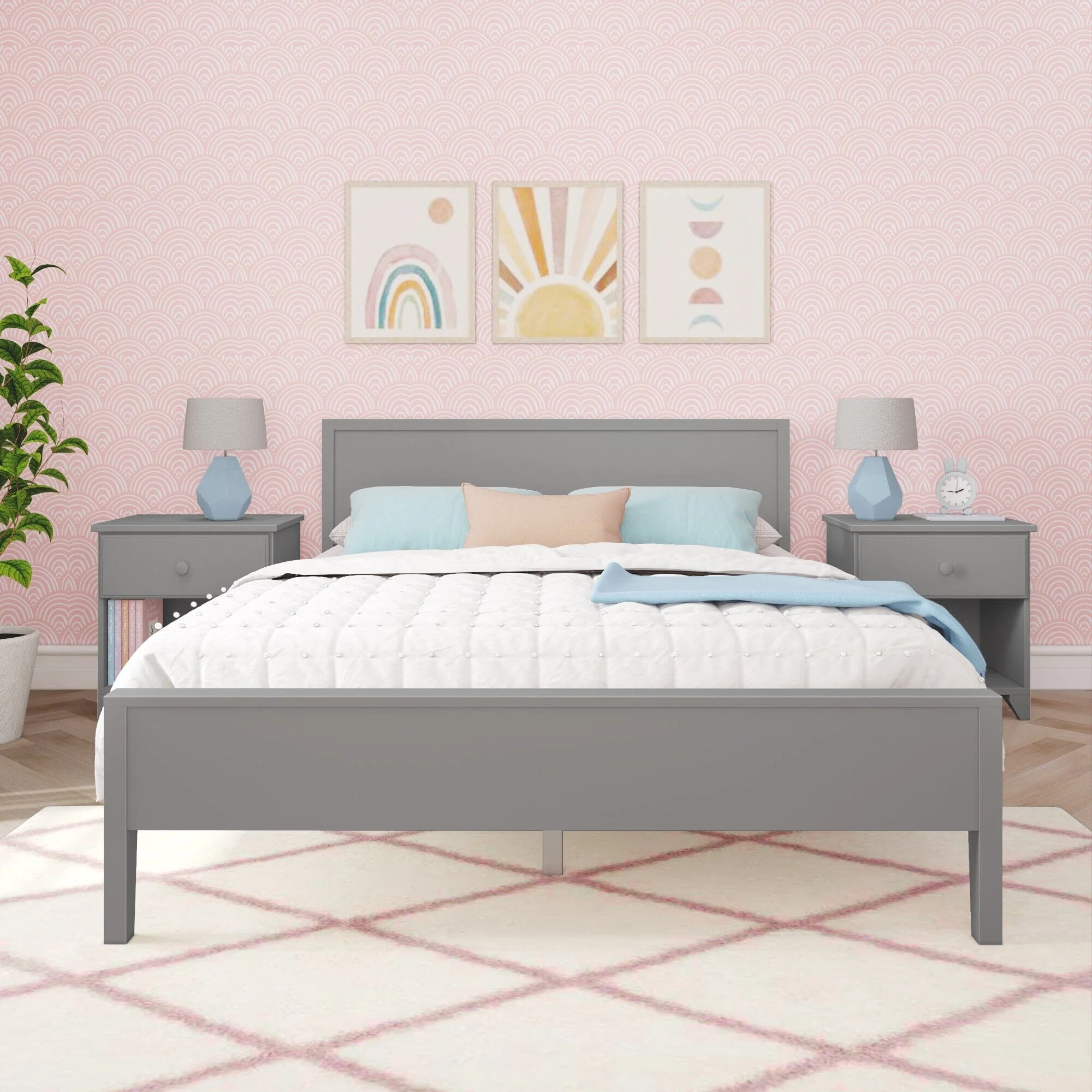 Queen Panel Bed - Image 7