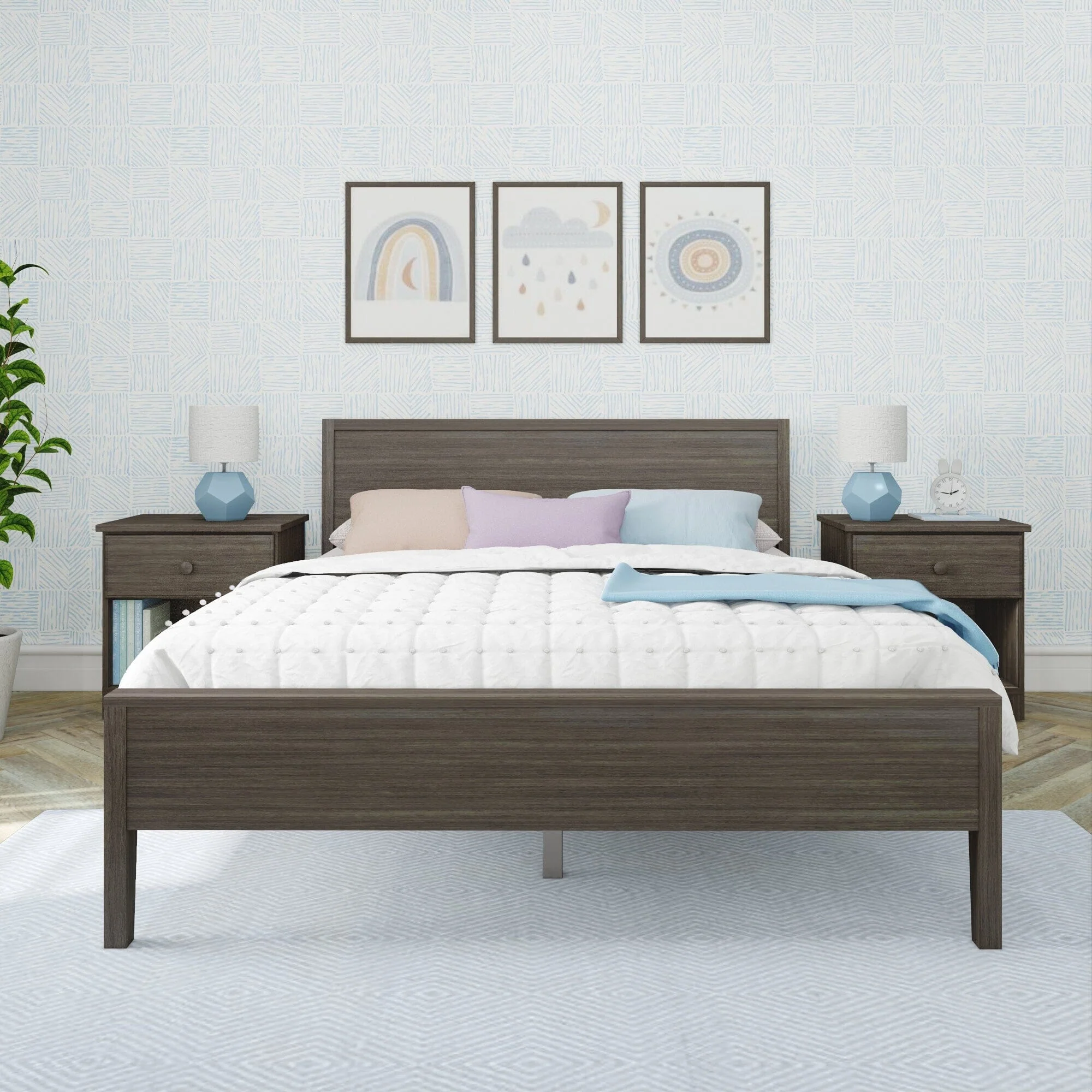 Queen Panel Bed - Image 8