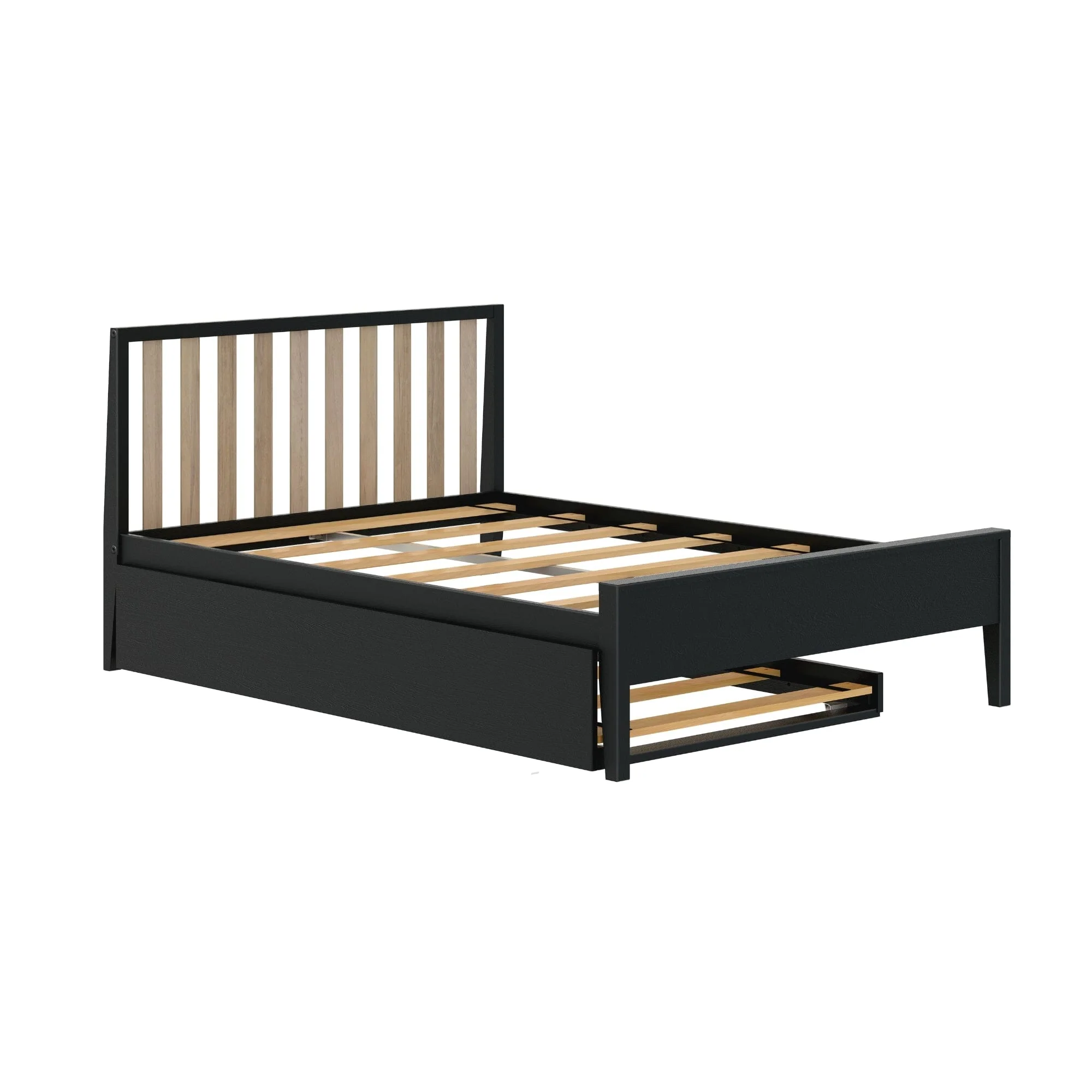 Scandinavian Full Bed With Trundle - Image 11