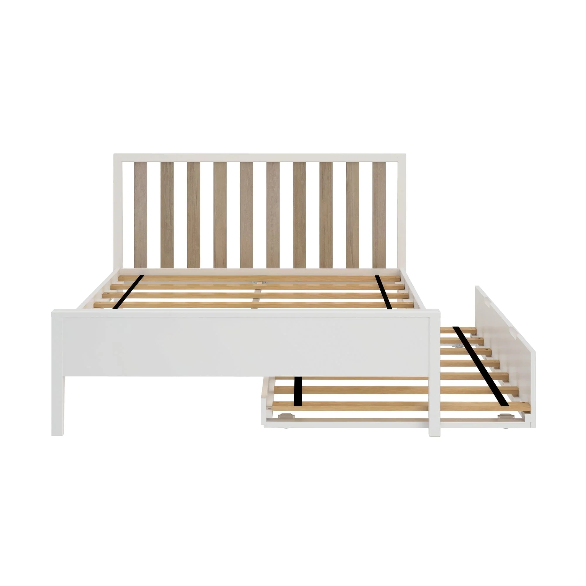 Scandinavian Full Bed With Trundle - Image 13