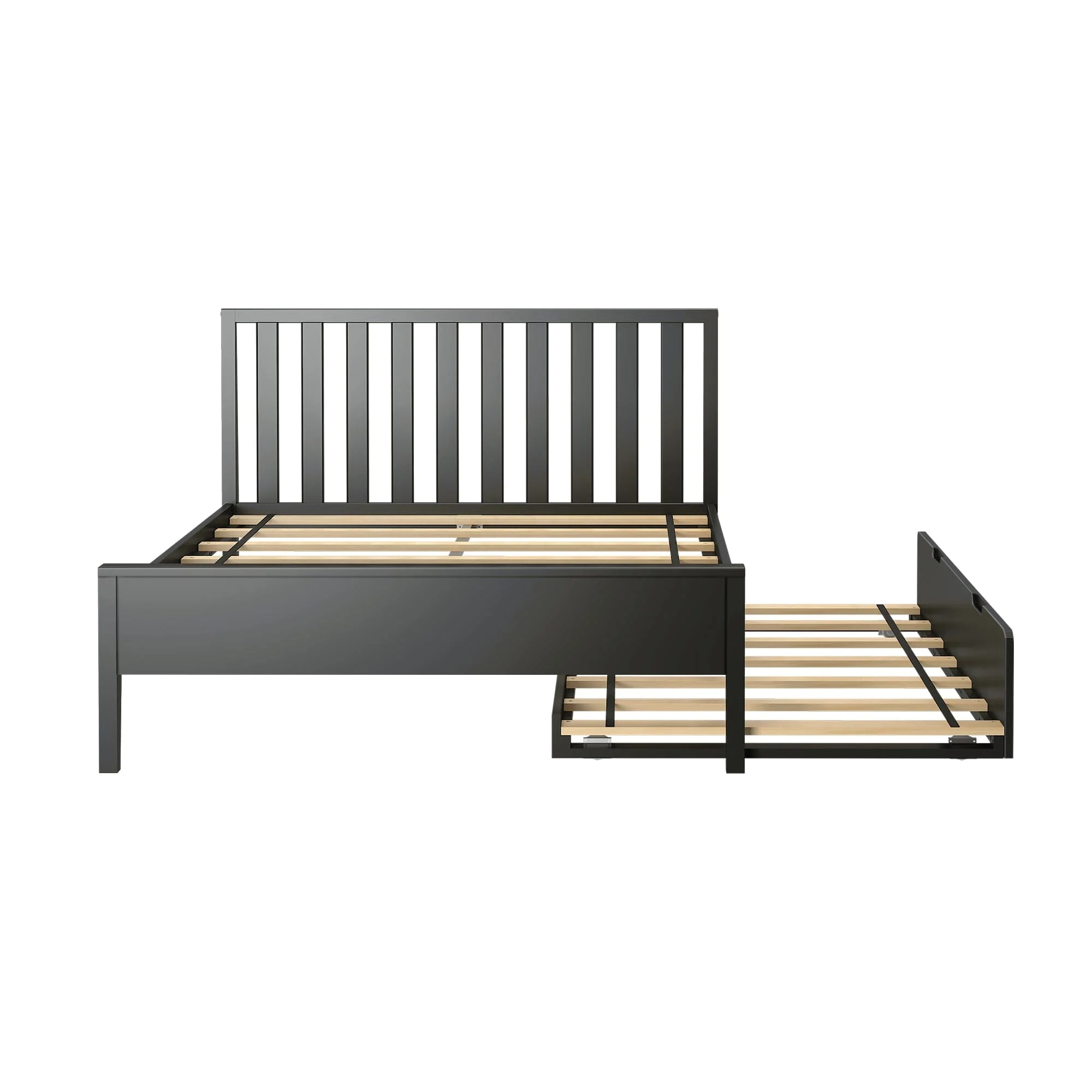 Scandinavian Full Bed With Trundle - Image 16