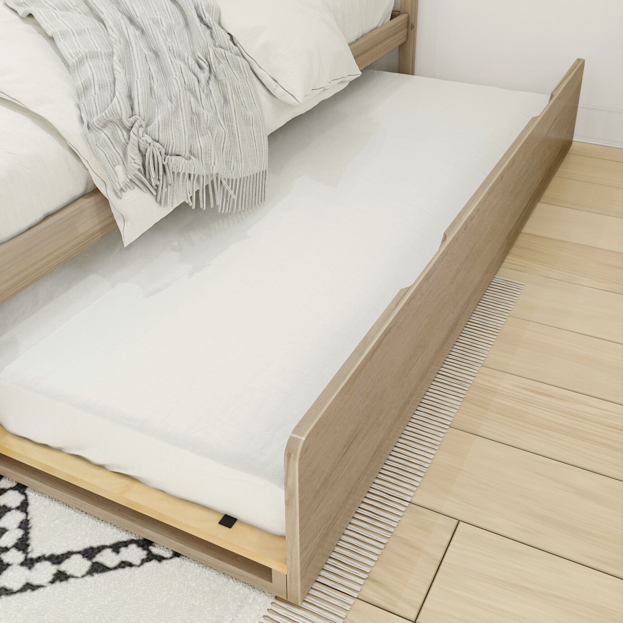 Scandinavian Full Bed With Trundle - Image 18