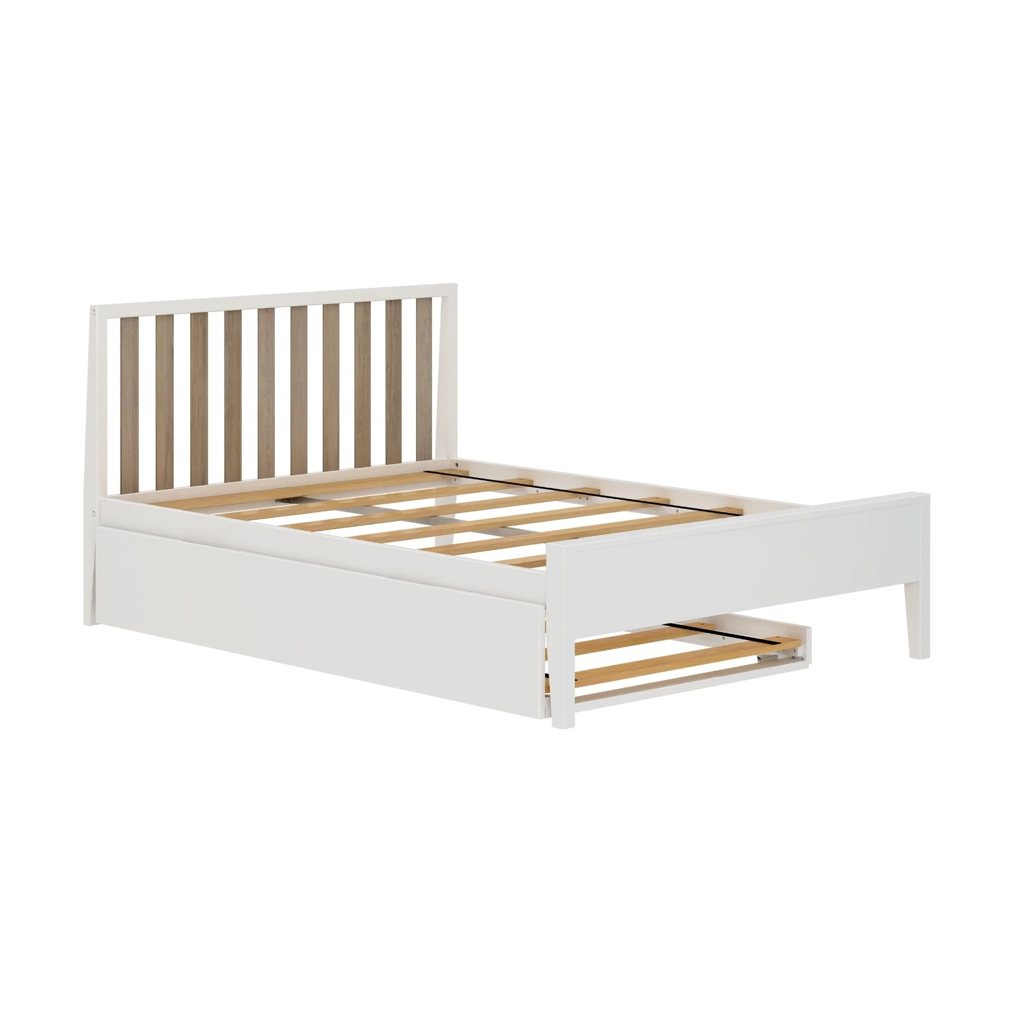 Scandinavian Full Bed With Trundle - Image 9