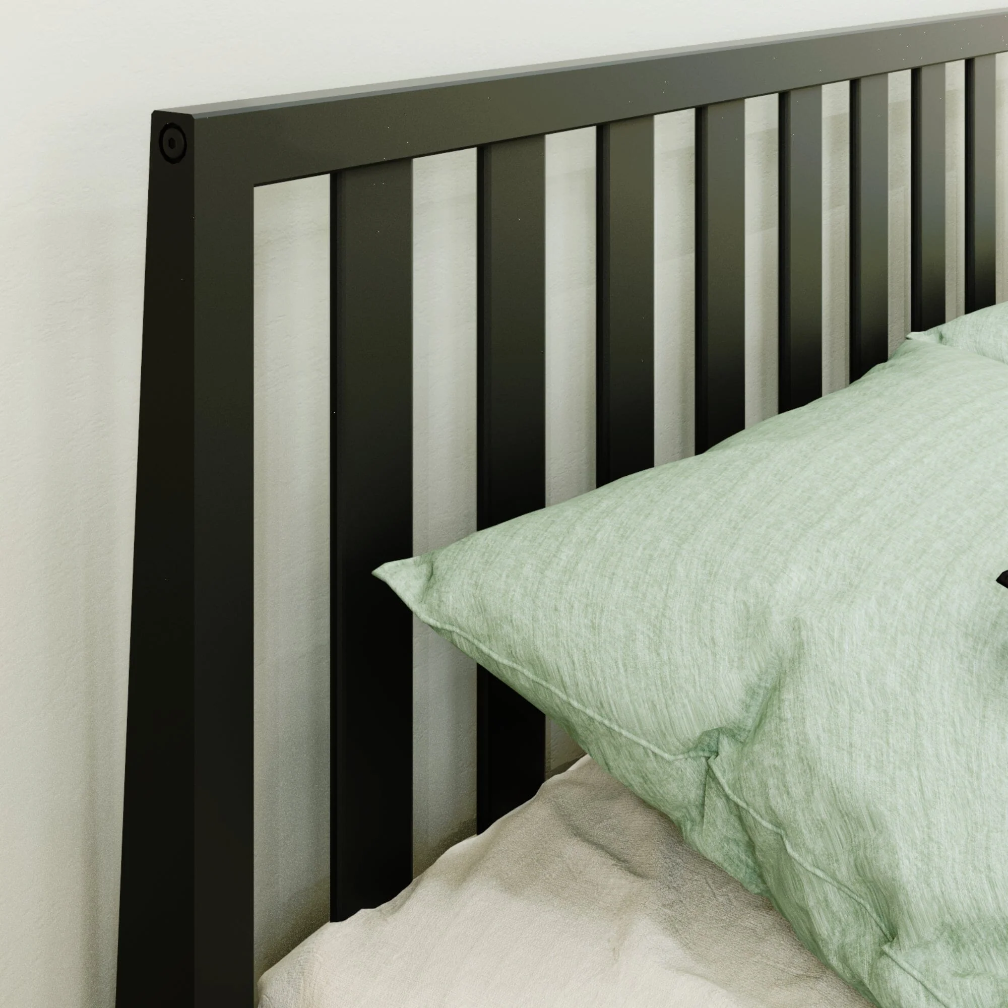 Scandinavian Queen Bed - Image 17