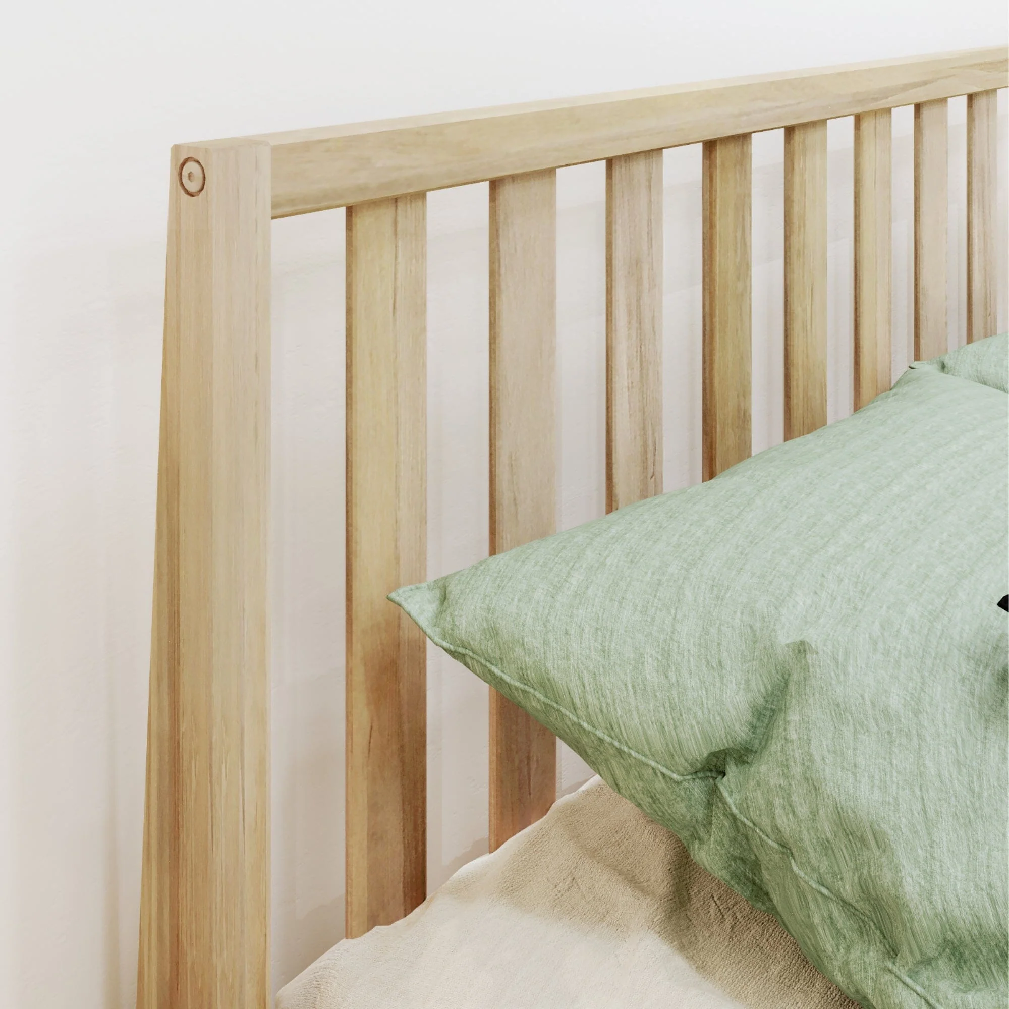 Scandinavian Queen Bed - Image 19