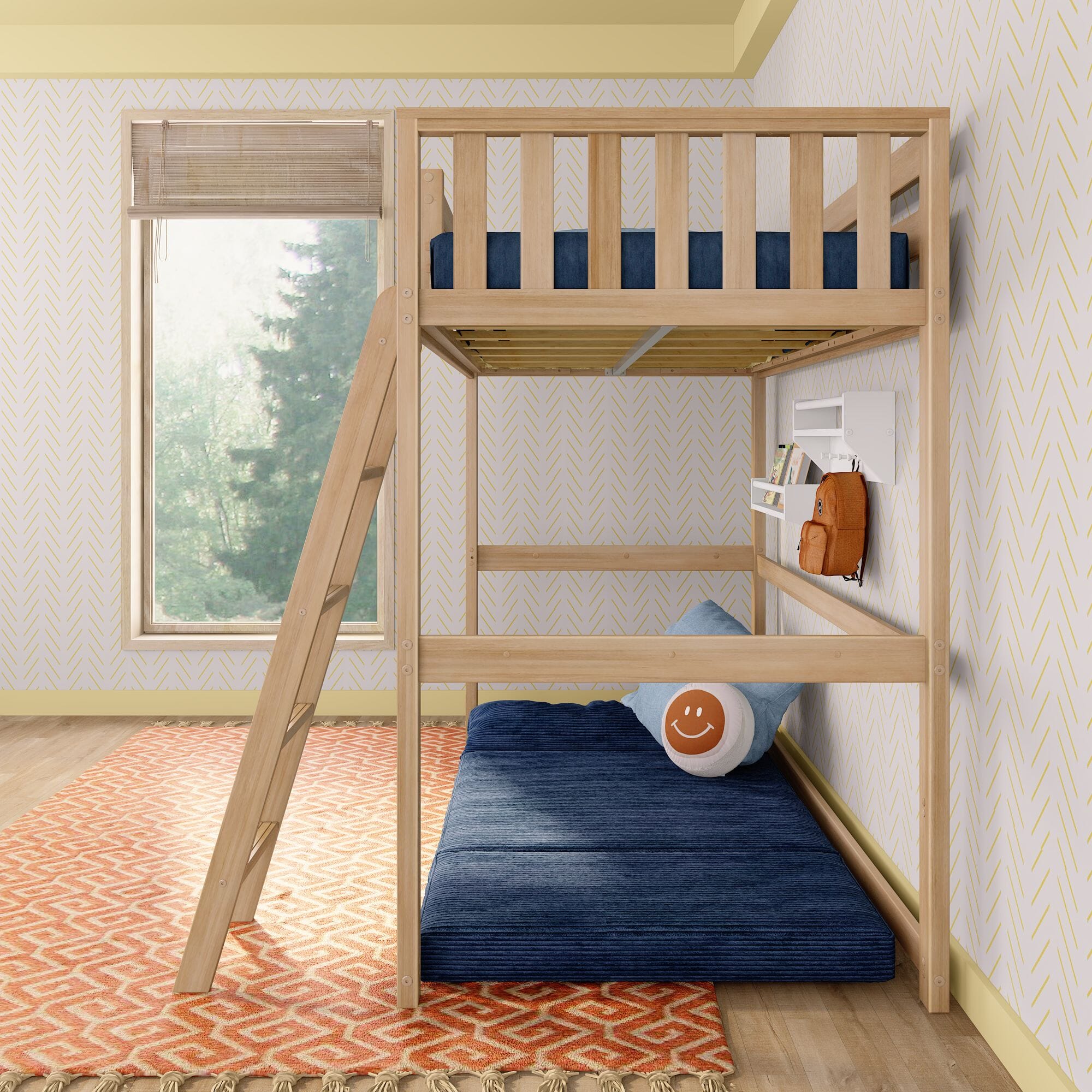 Scandinavian Twin Loft Bed - Image 11