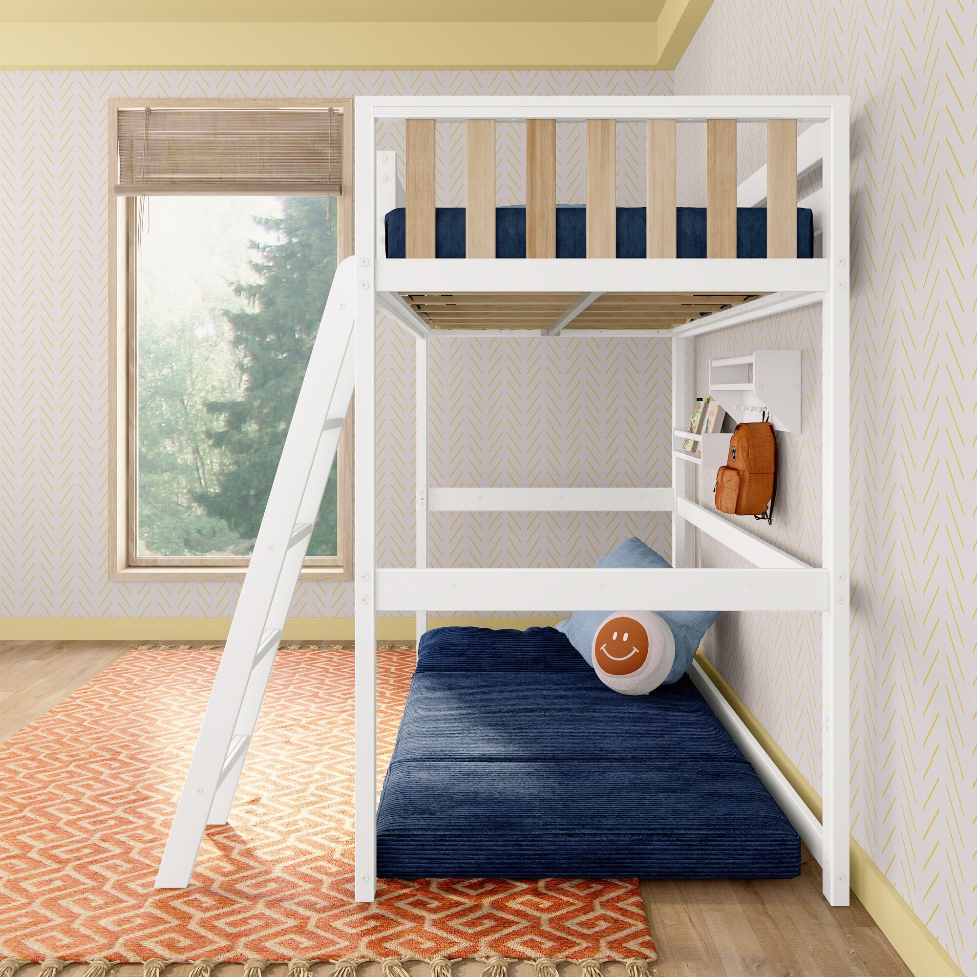 Scandinavian Twin Loft Bed - Image 12
