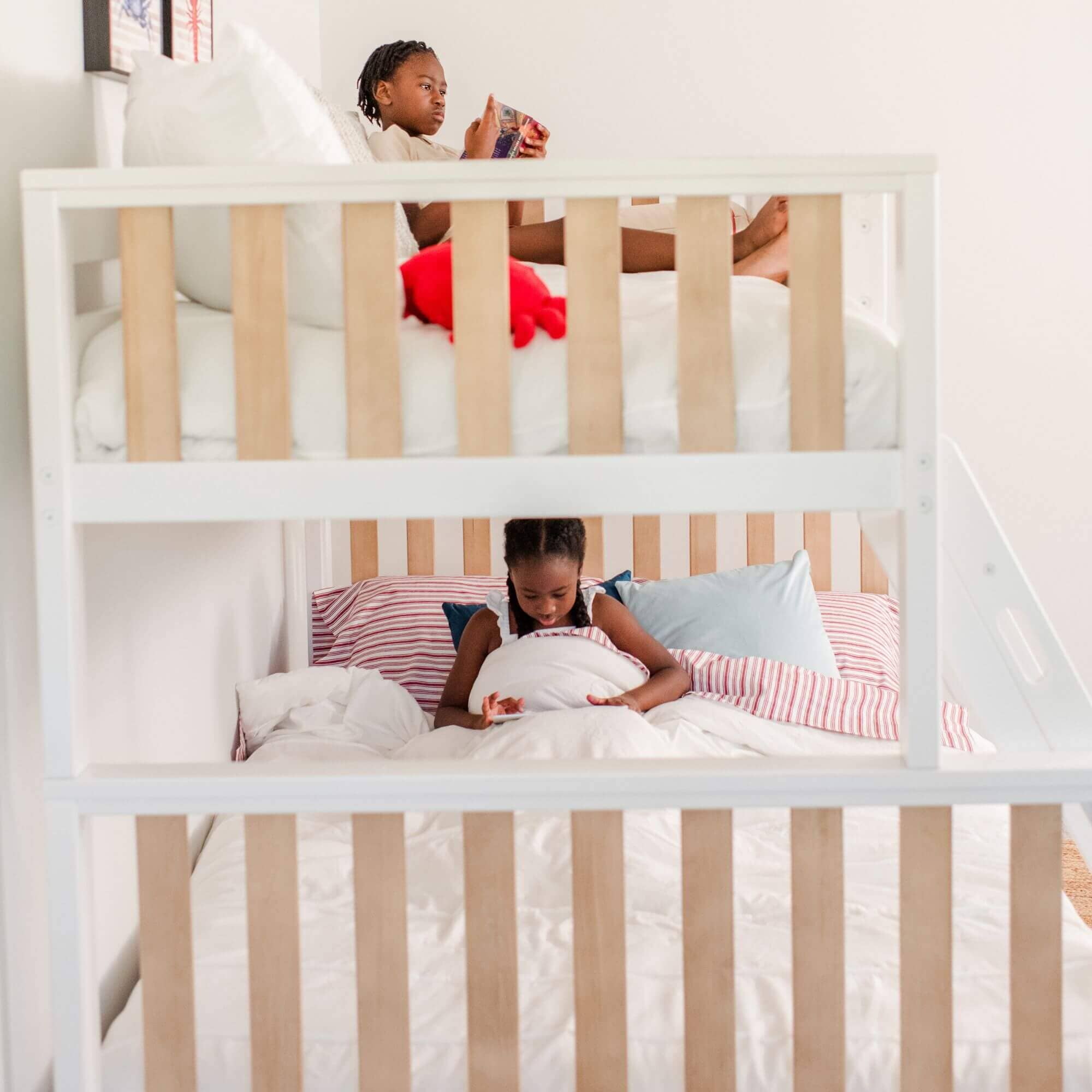 Scandinavian Twin Over Full Bunk Bed - Image 24