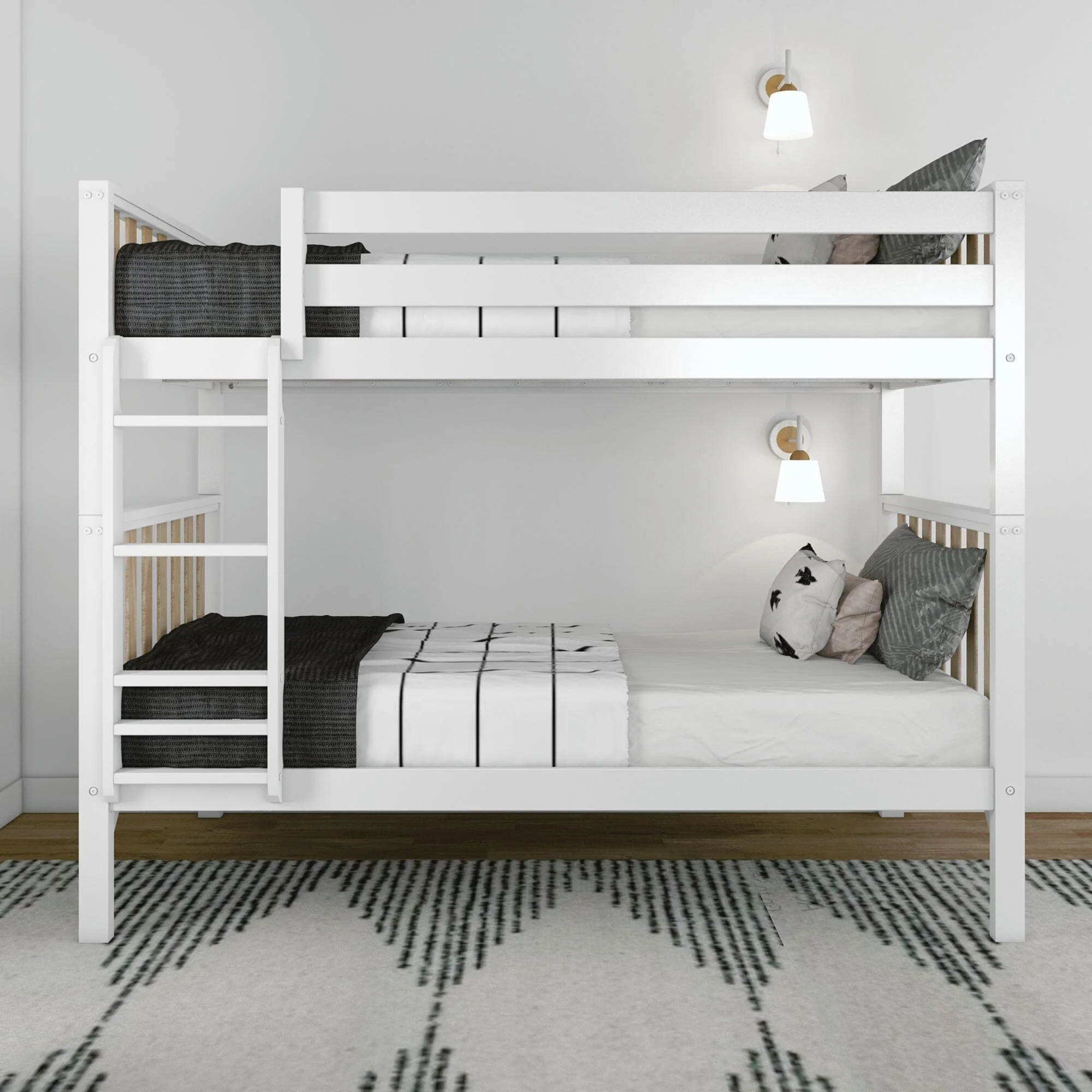 Scandinavian Twin Over Twin Bunk Bed - Image 5