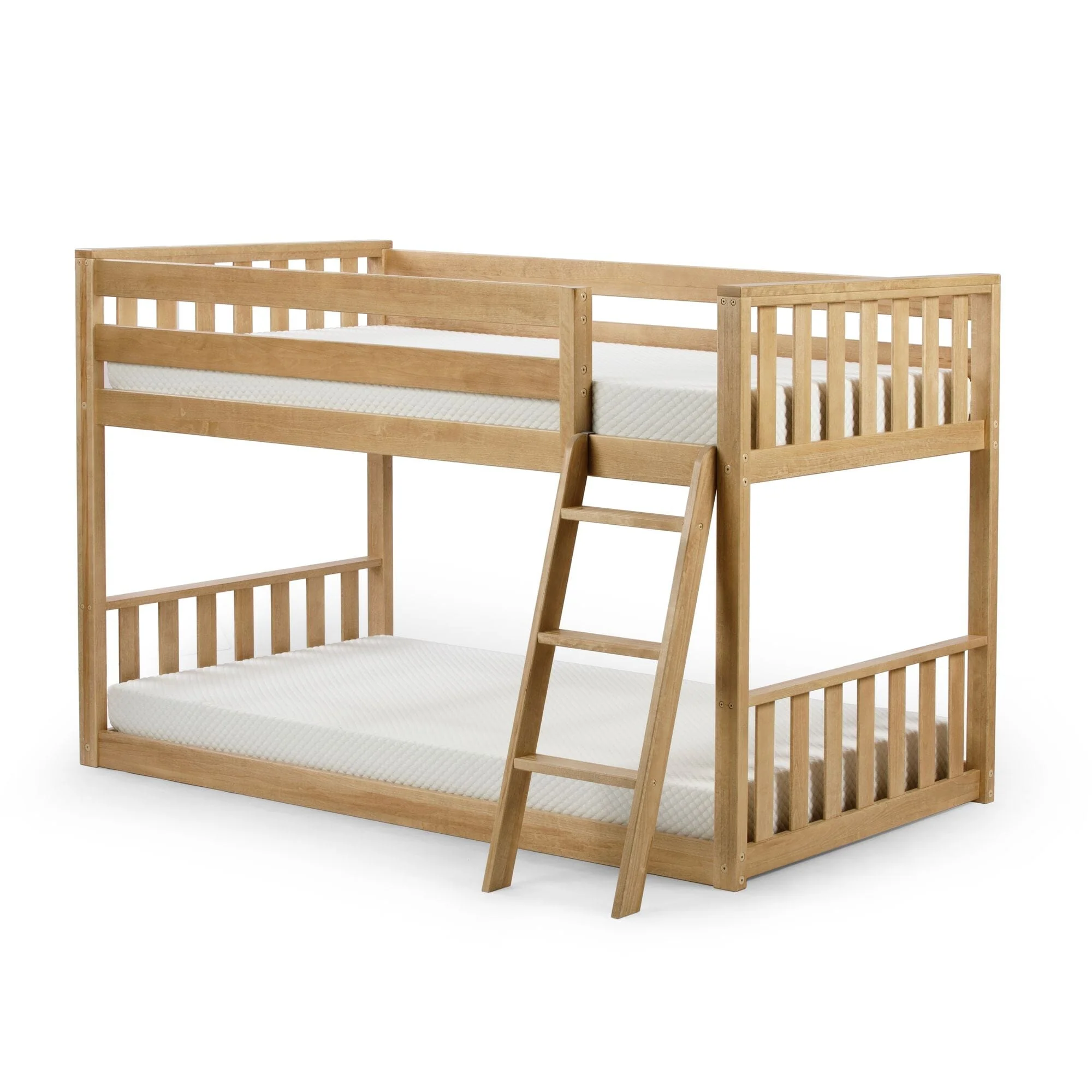Scandinavian Twin Over Twin Low Bunk Bed - Image 3