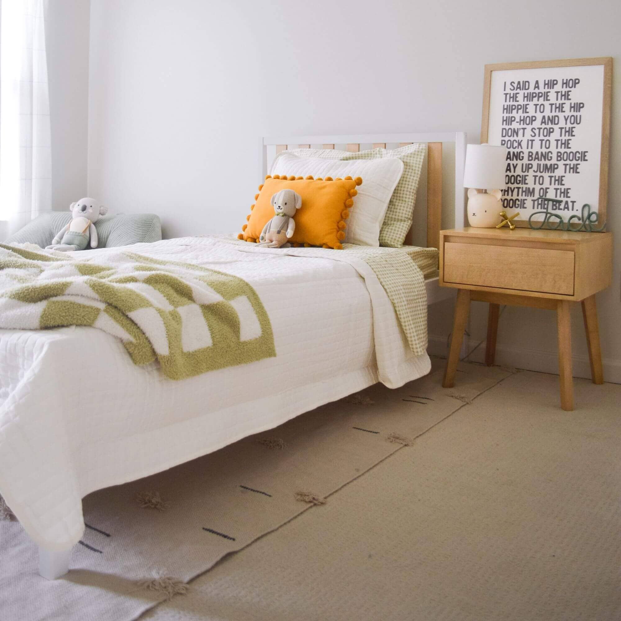 Scandinavian Twin Bed - Image 25
