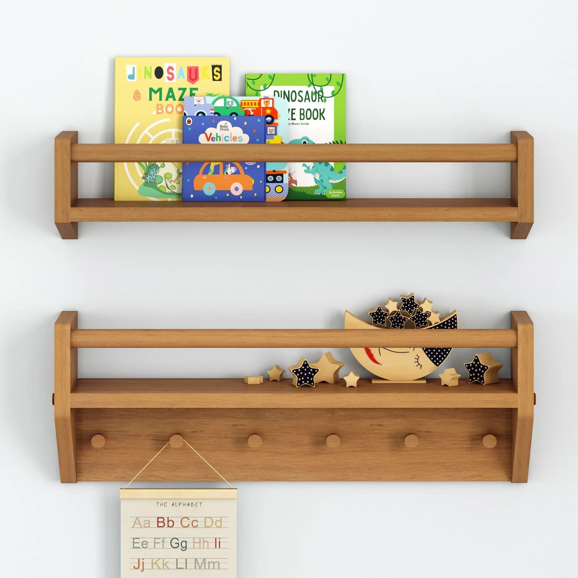 Sidekick Shelf & Wall Shelf With Pegs Bundle - Image 8