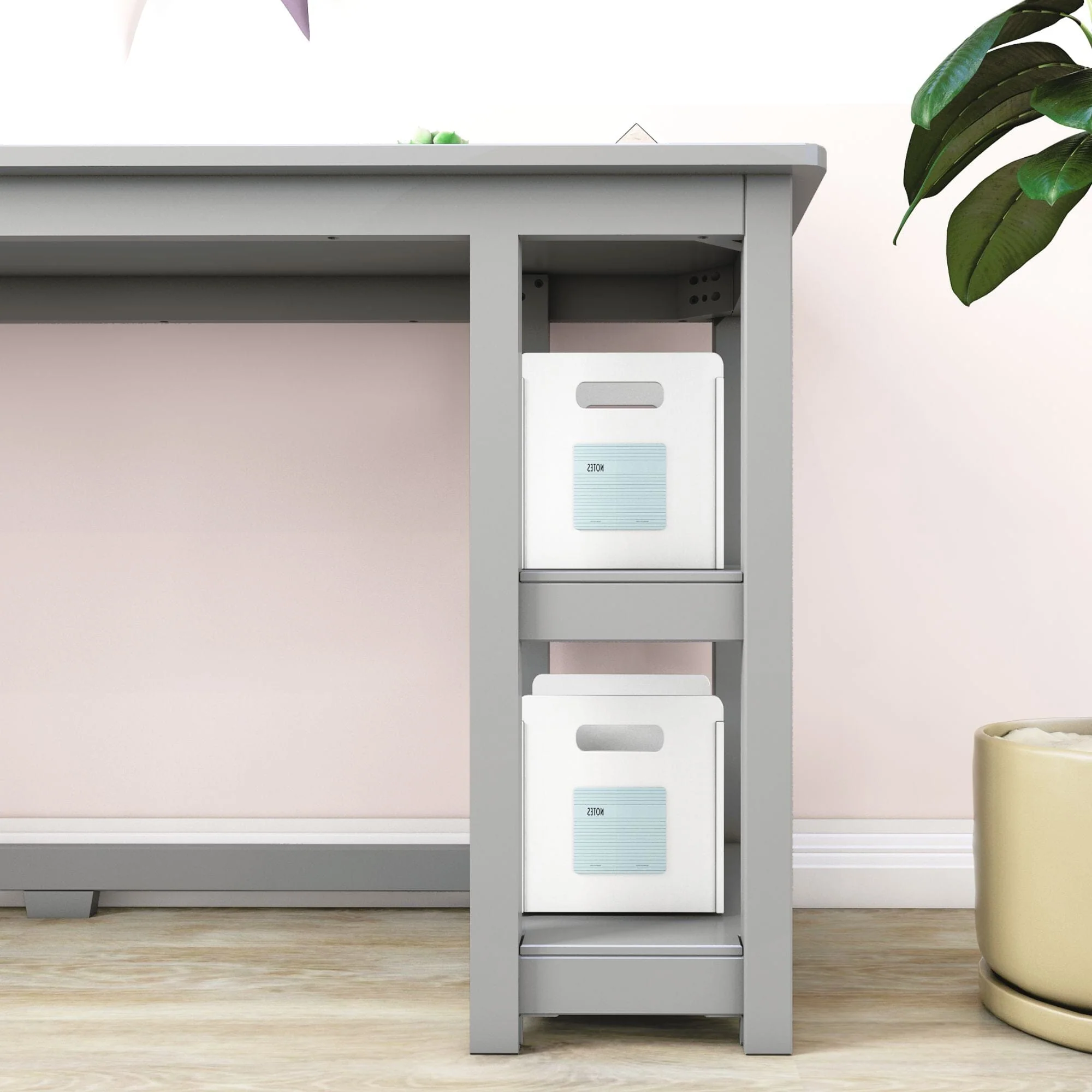 Desk with Shelves - Image 31