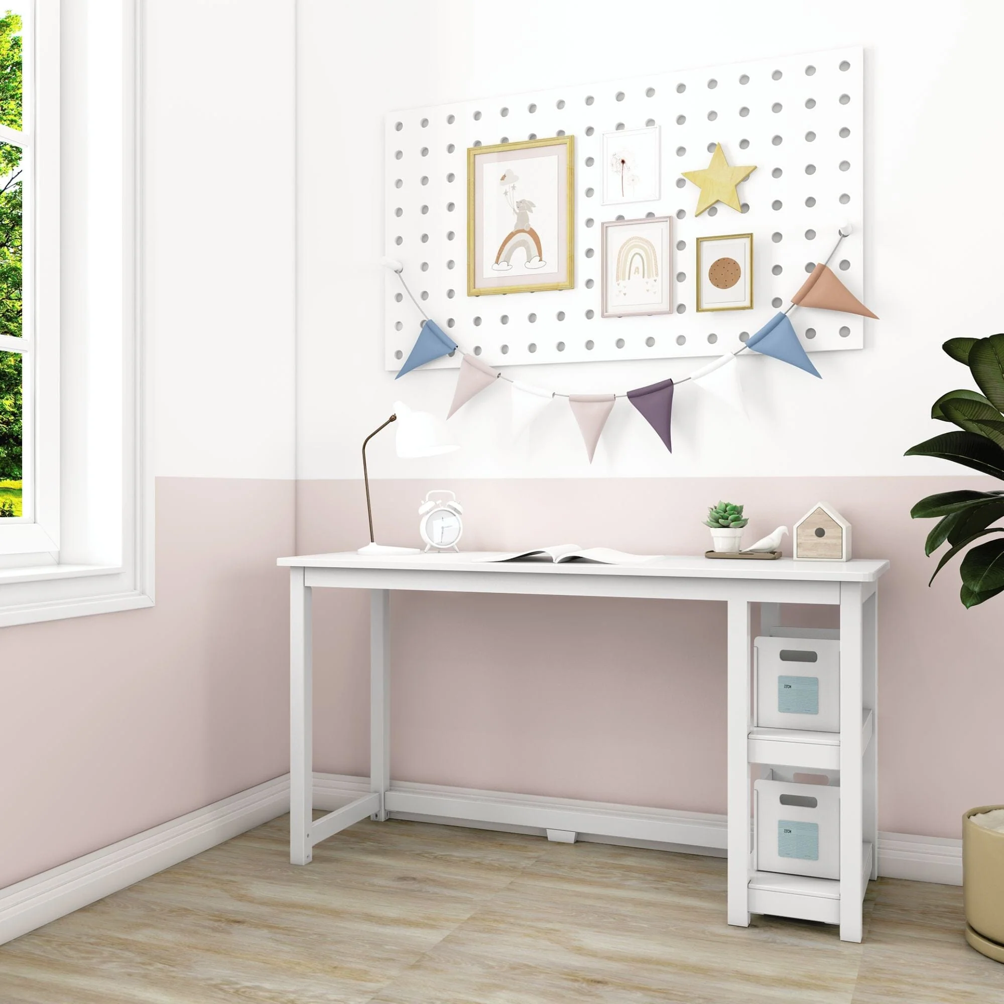 Desk with Shelves - Image 37