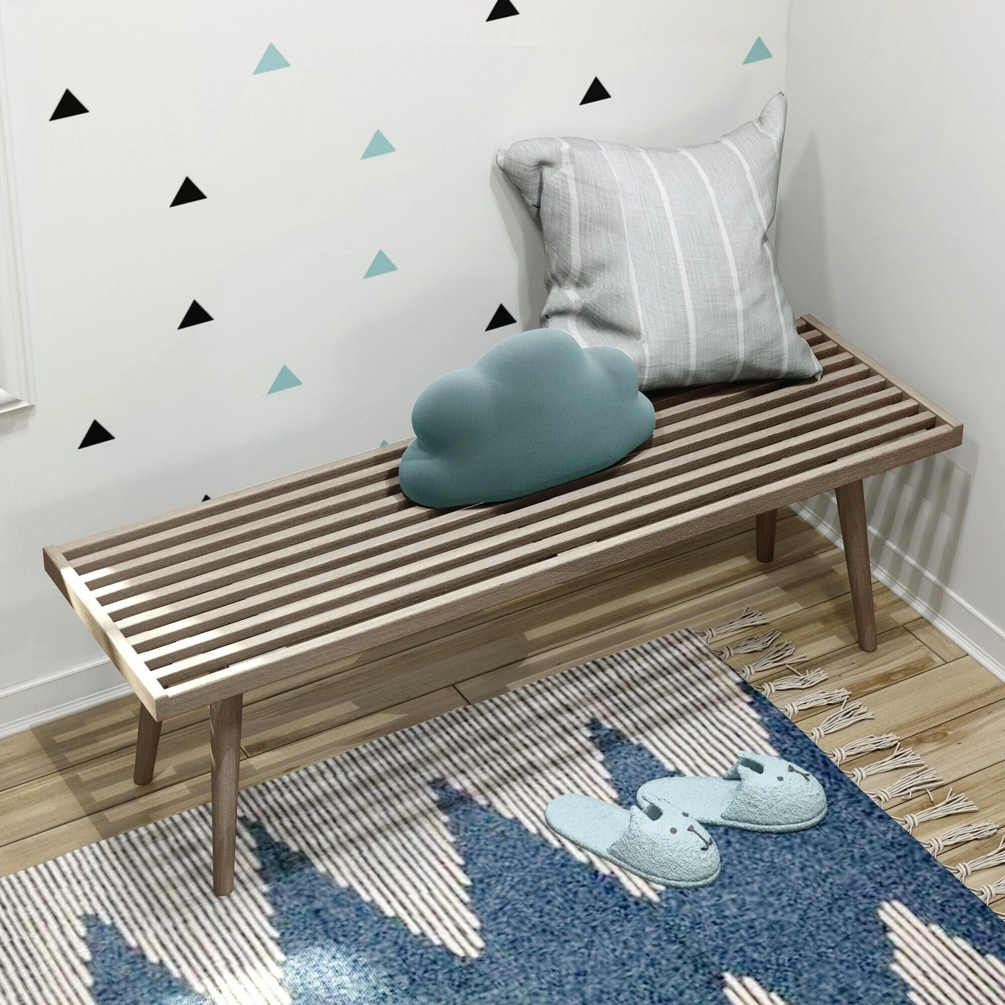 Solid Wood Large Bench - Image 10