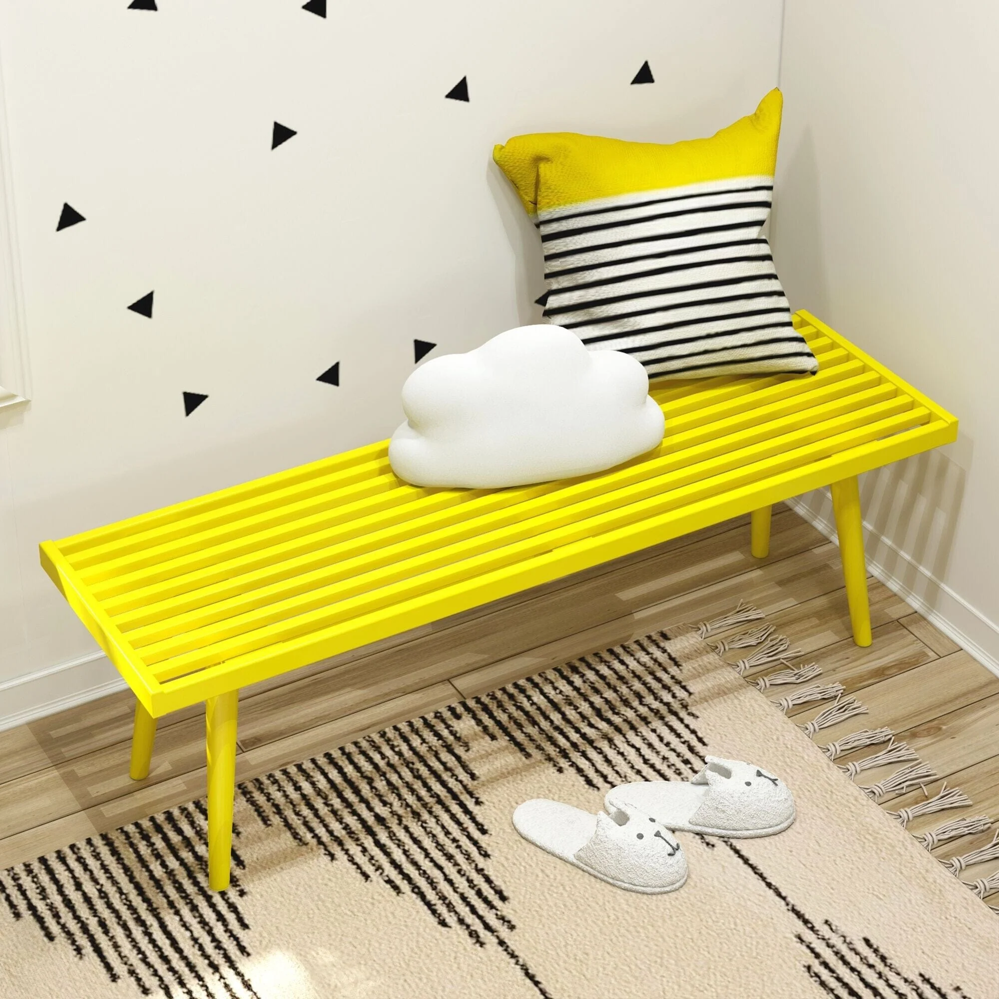 Solid Wood Large Bench - Image 9