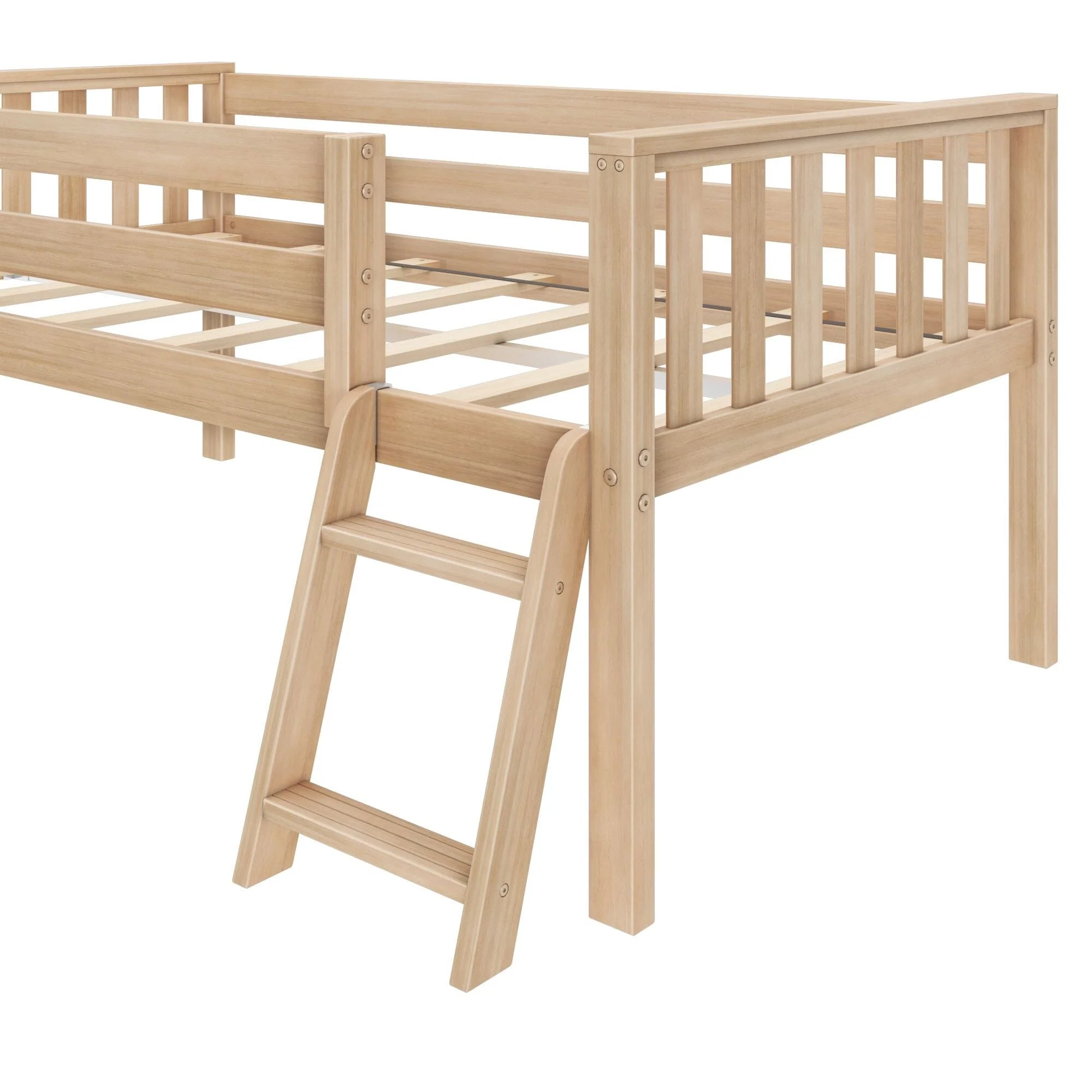 Soren Ultra Low Loft Bed With Slide - Image 10