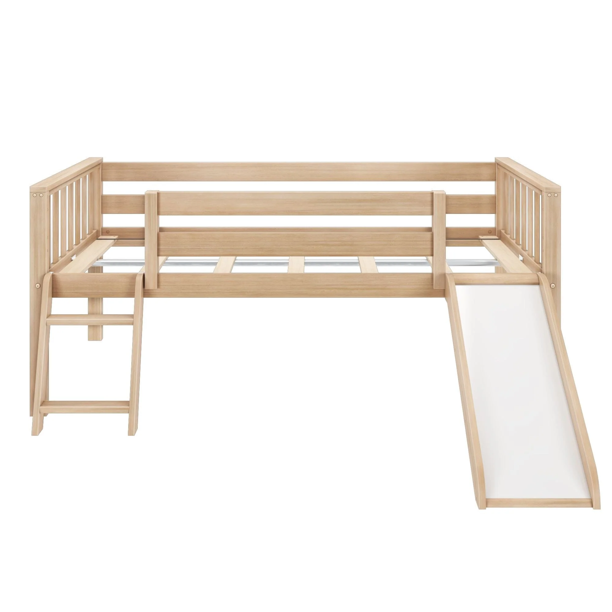 Soren Ultra Low Loft Bed With Slide - Image 8