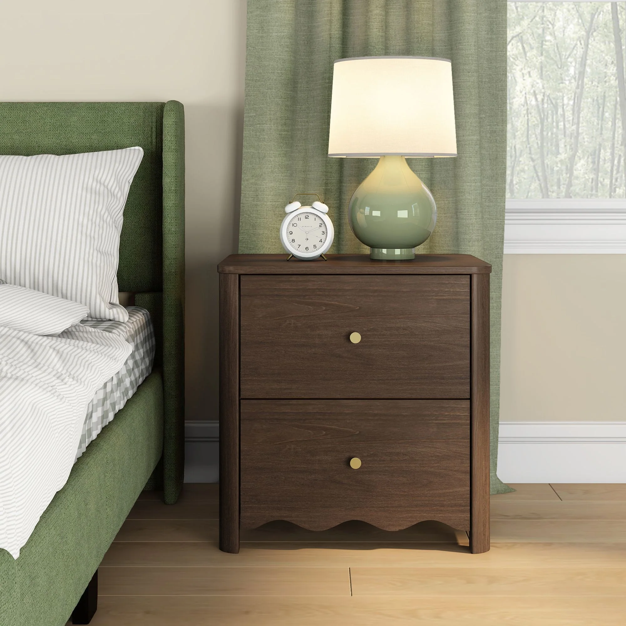 Sutton 2-Drawer Nightstand - Image 8