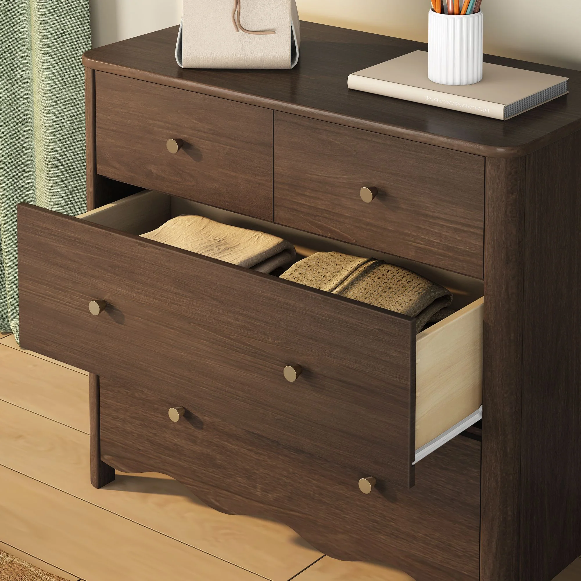 Sutton 4-Drawer Dresser - Image 32