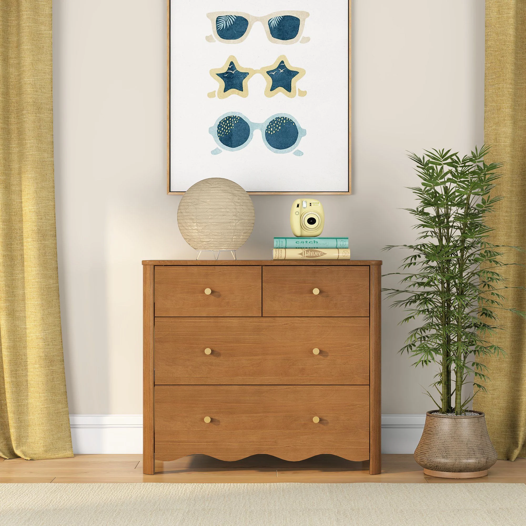 Sutton 4-Drawer Dresser - Image 7