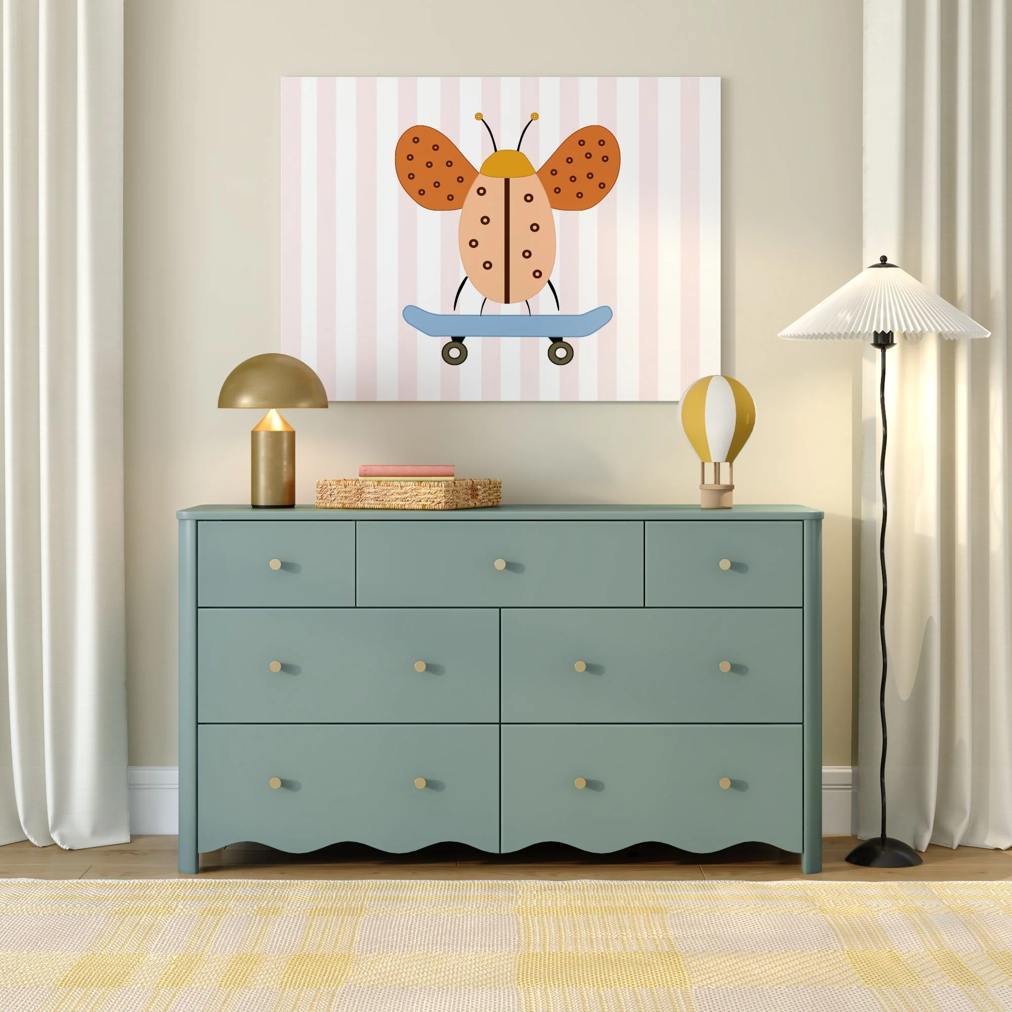 Sutton 7-Drawer Dresser - Image 11