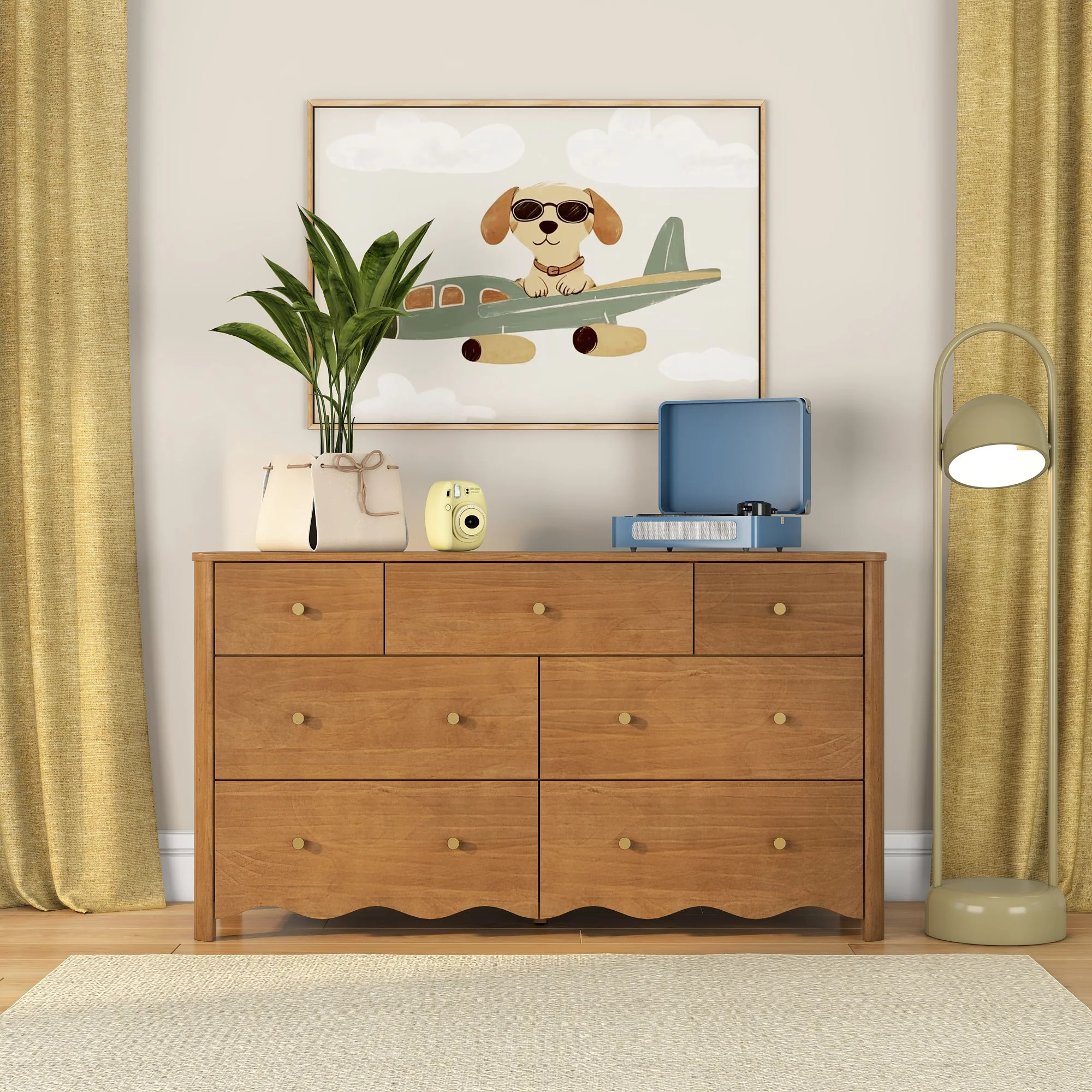 Sutton 7-Drawer Dresser - Image 7