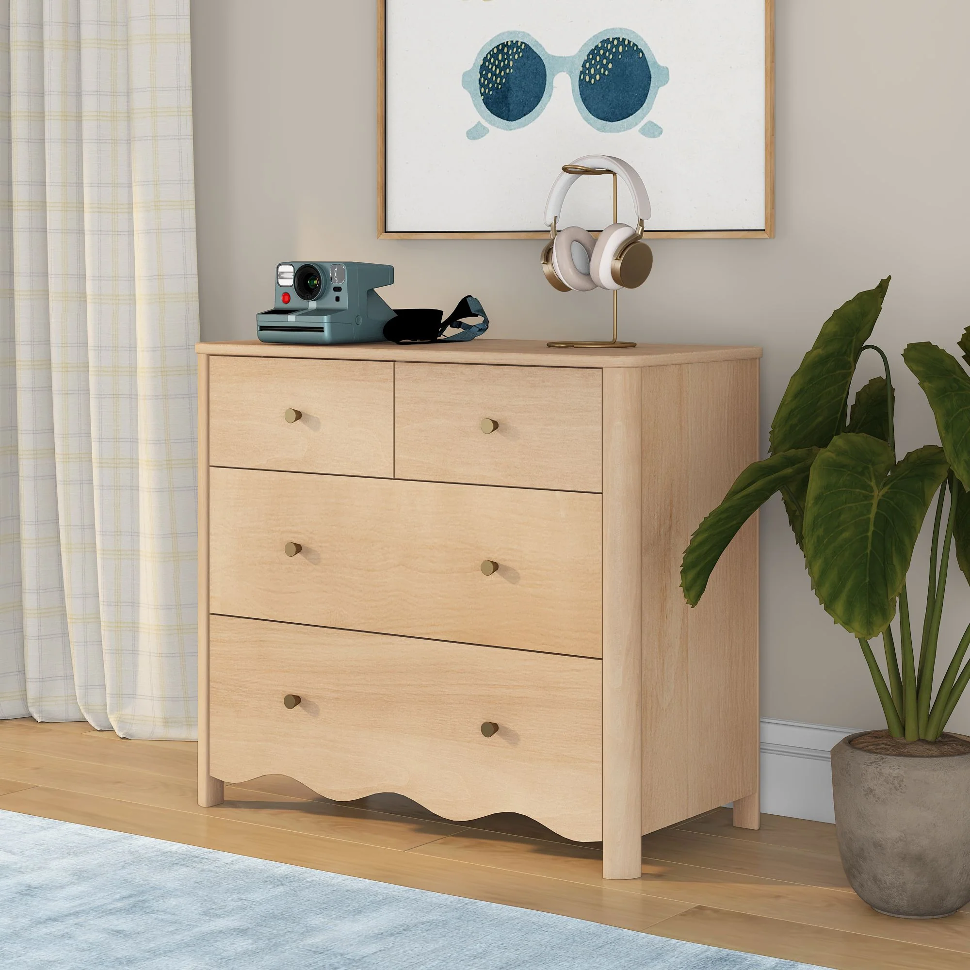 Sutton 4-Drawer Dresser - Image 3