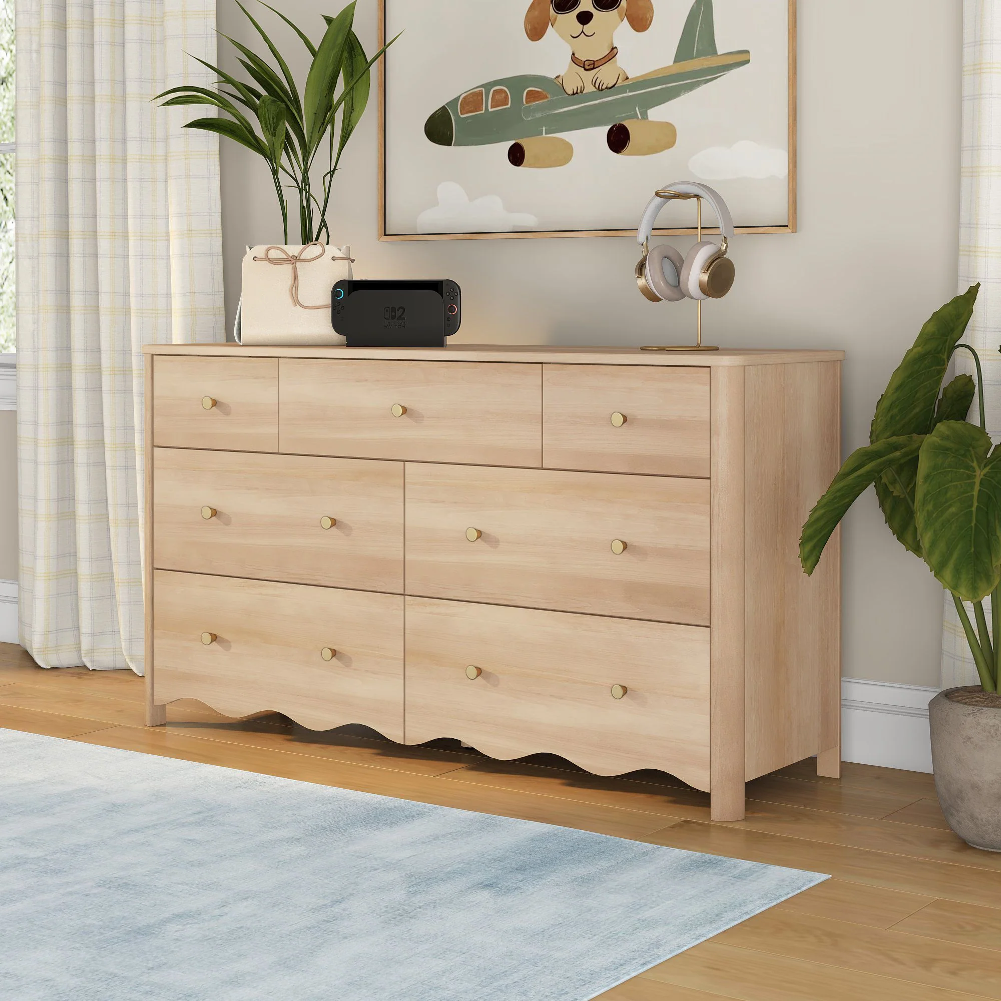 Sutton 7-Drawer Dresser - Image 4