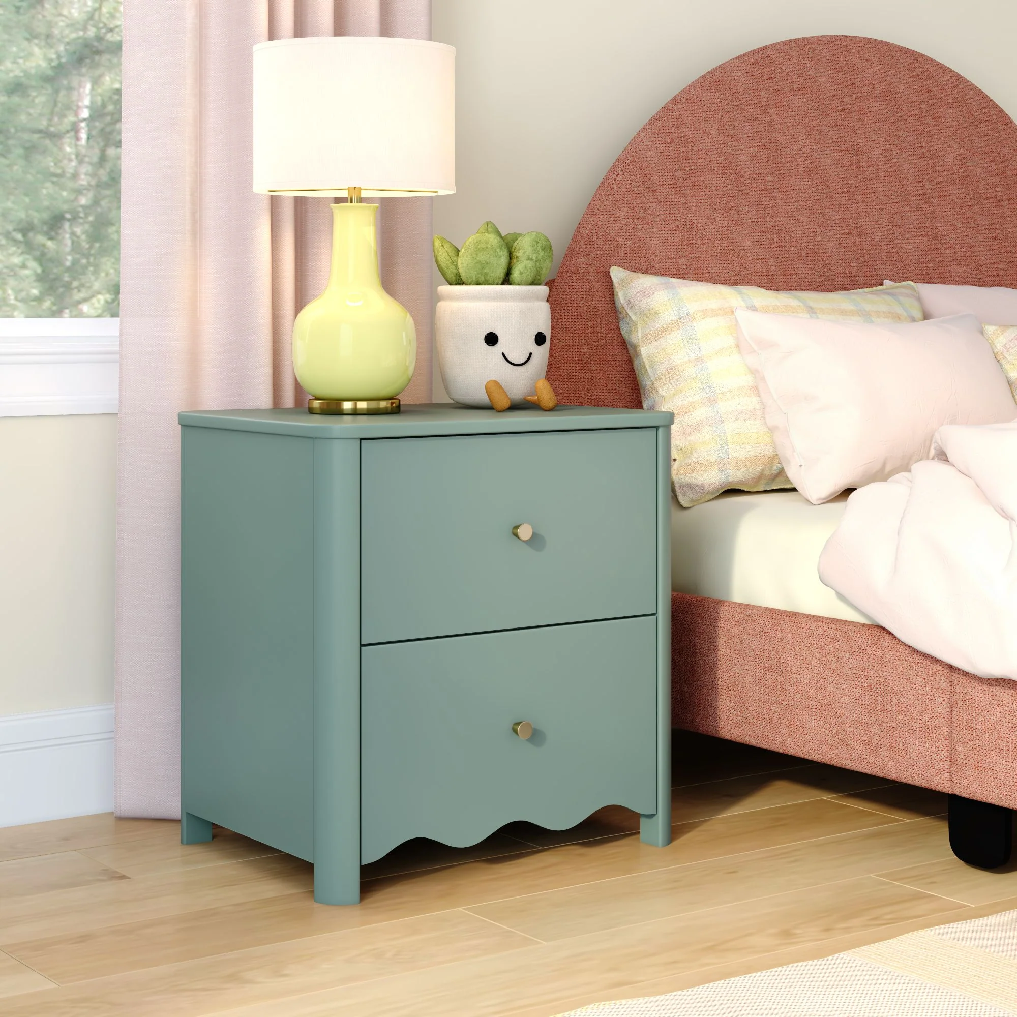 Sutton 2-Drawer Nightstand - Image 6