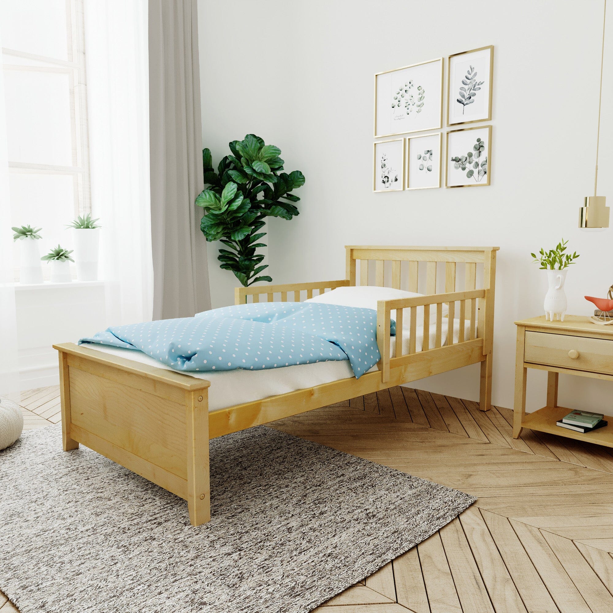 Twin Bed with Guard Rails - Image 3