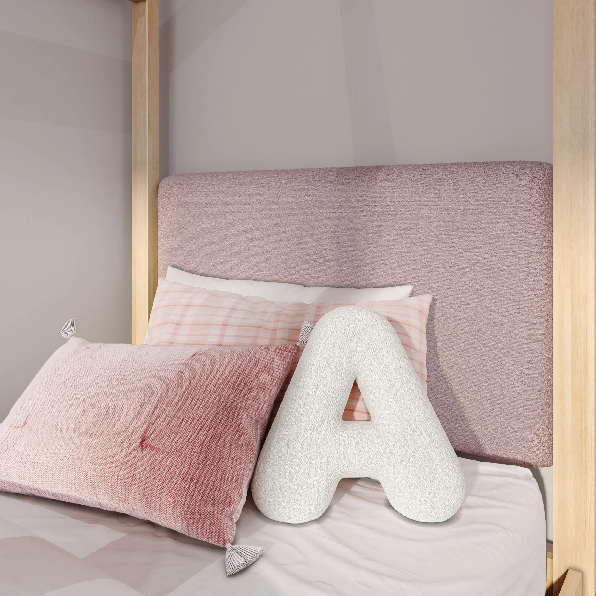 Twin House Bed With Floating Headboard - Image 77