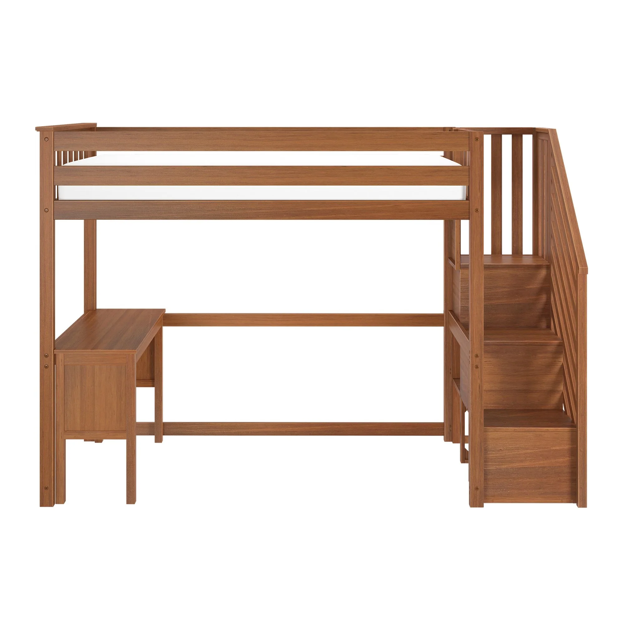 Twin Loft Bed With Desk & Stairs - Image 7
