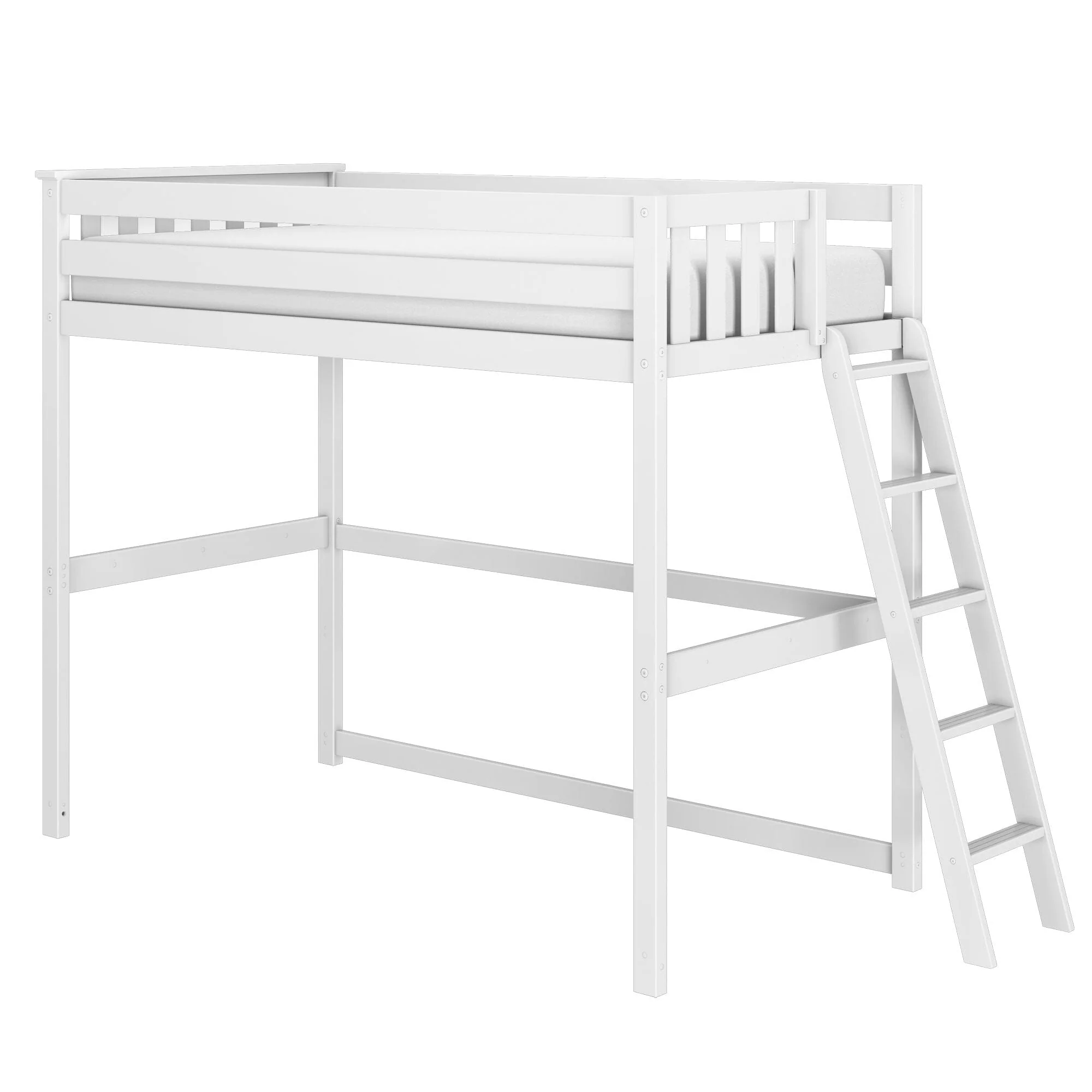 Twin Loft Bed With Ladder on End - Image 7