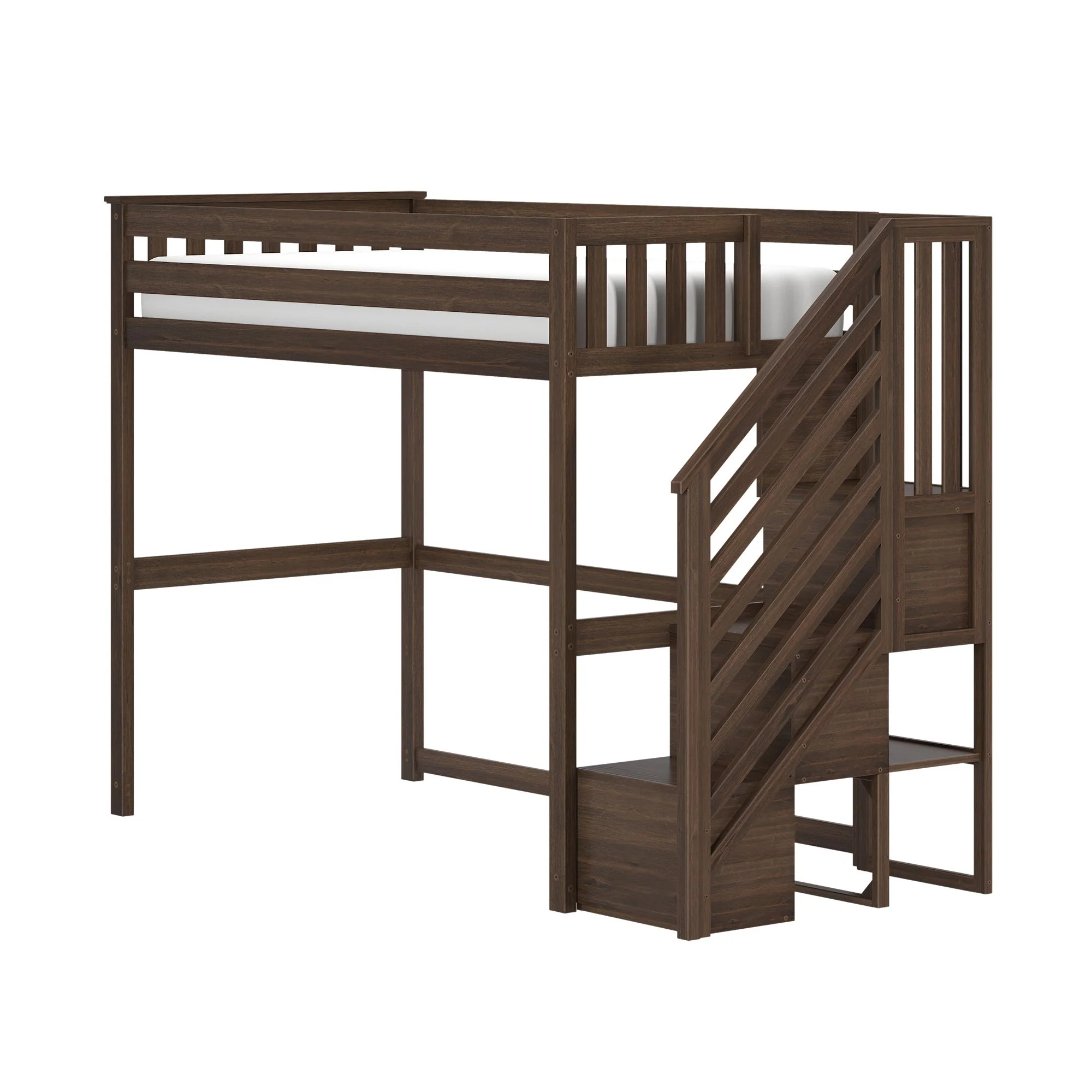 Twin Loft Bed With Stairs - Image 7